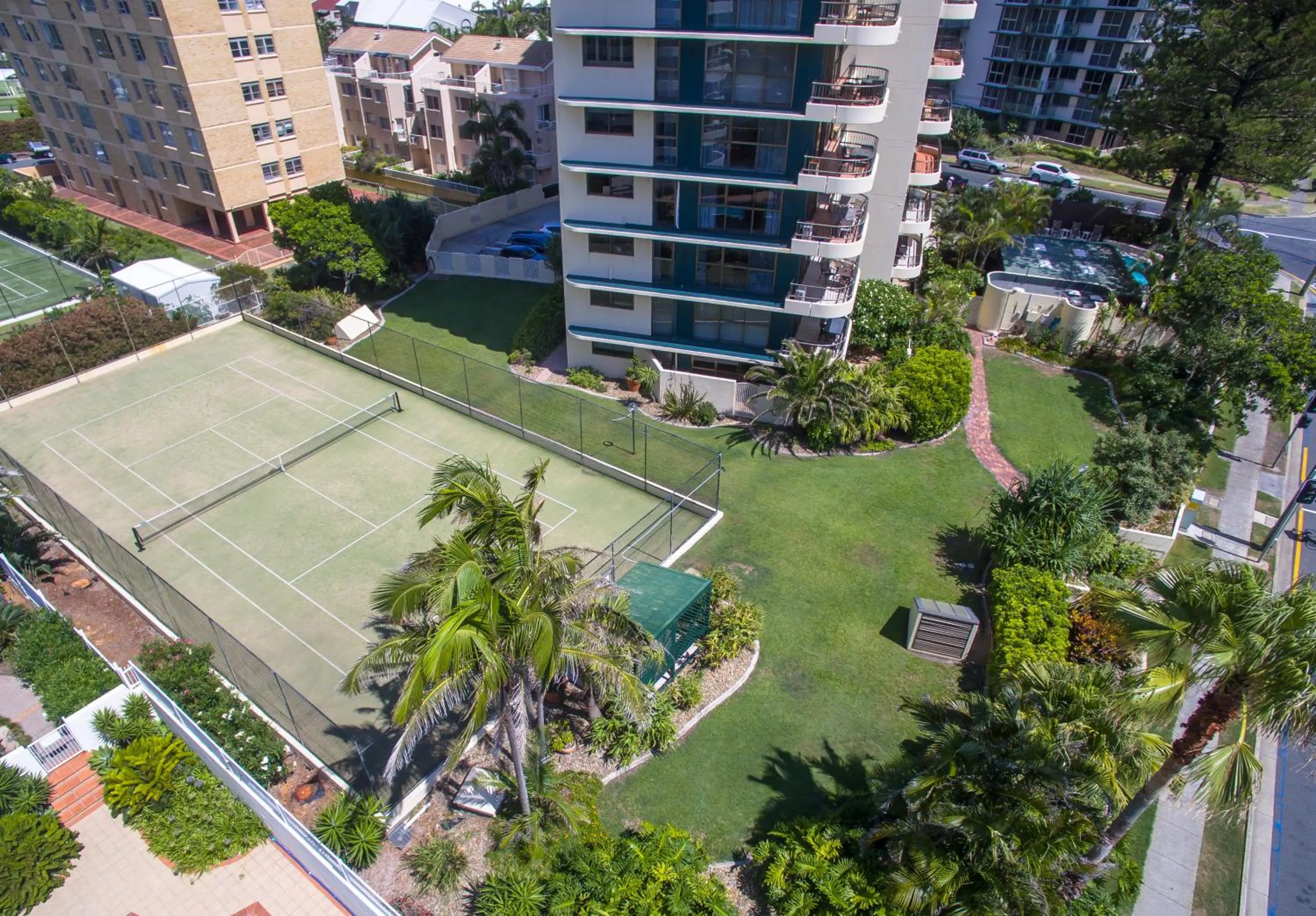 Garden in Norfolk Luxury Beachfront Apartments Gold Coast