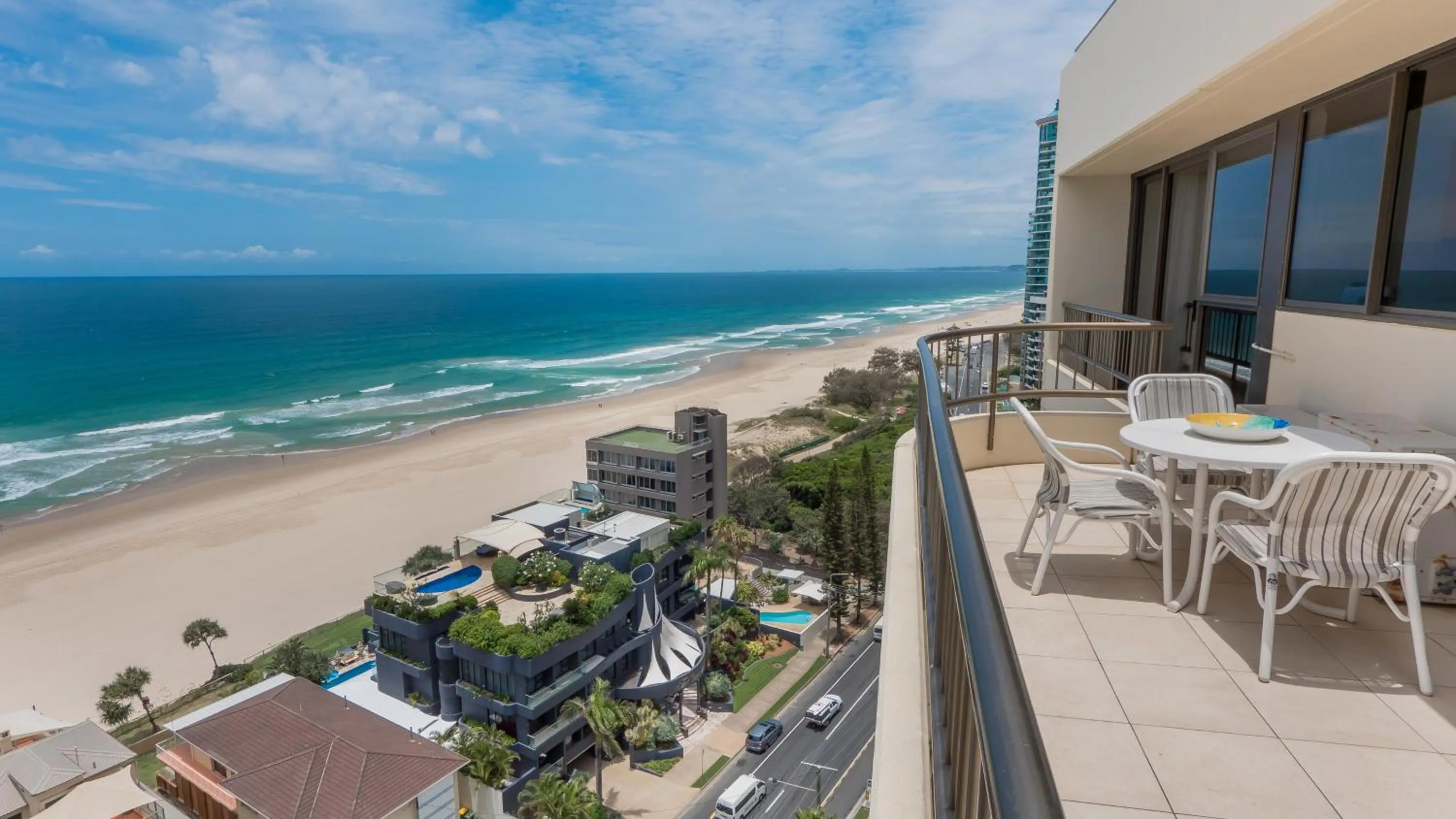Balcony/Terrace in Norfolk Luxury Beachfront Apartments Gold Coast