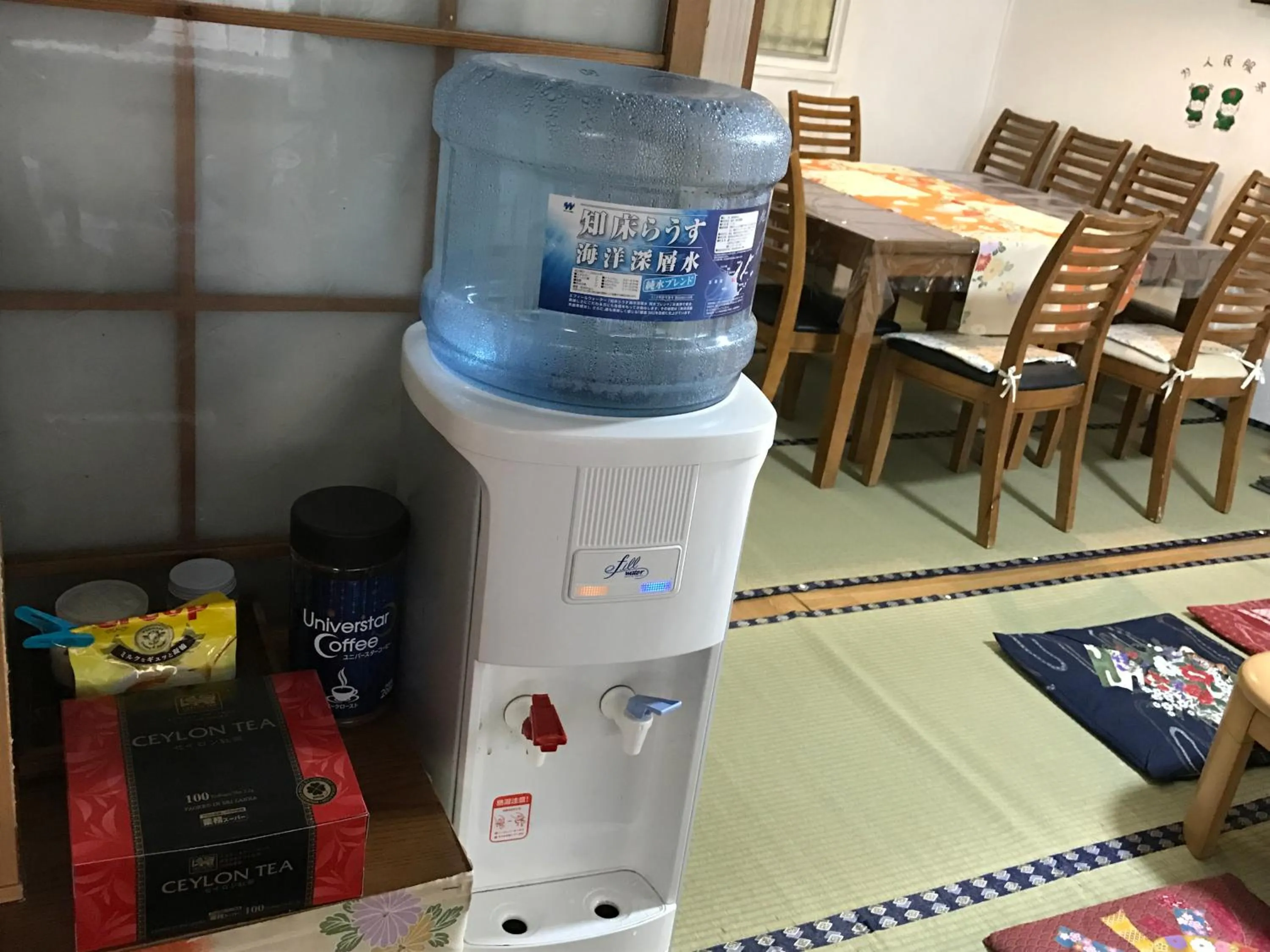 Dining area in IM guest house