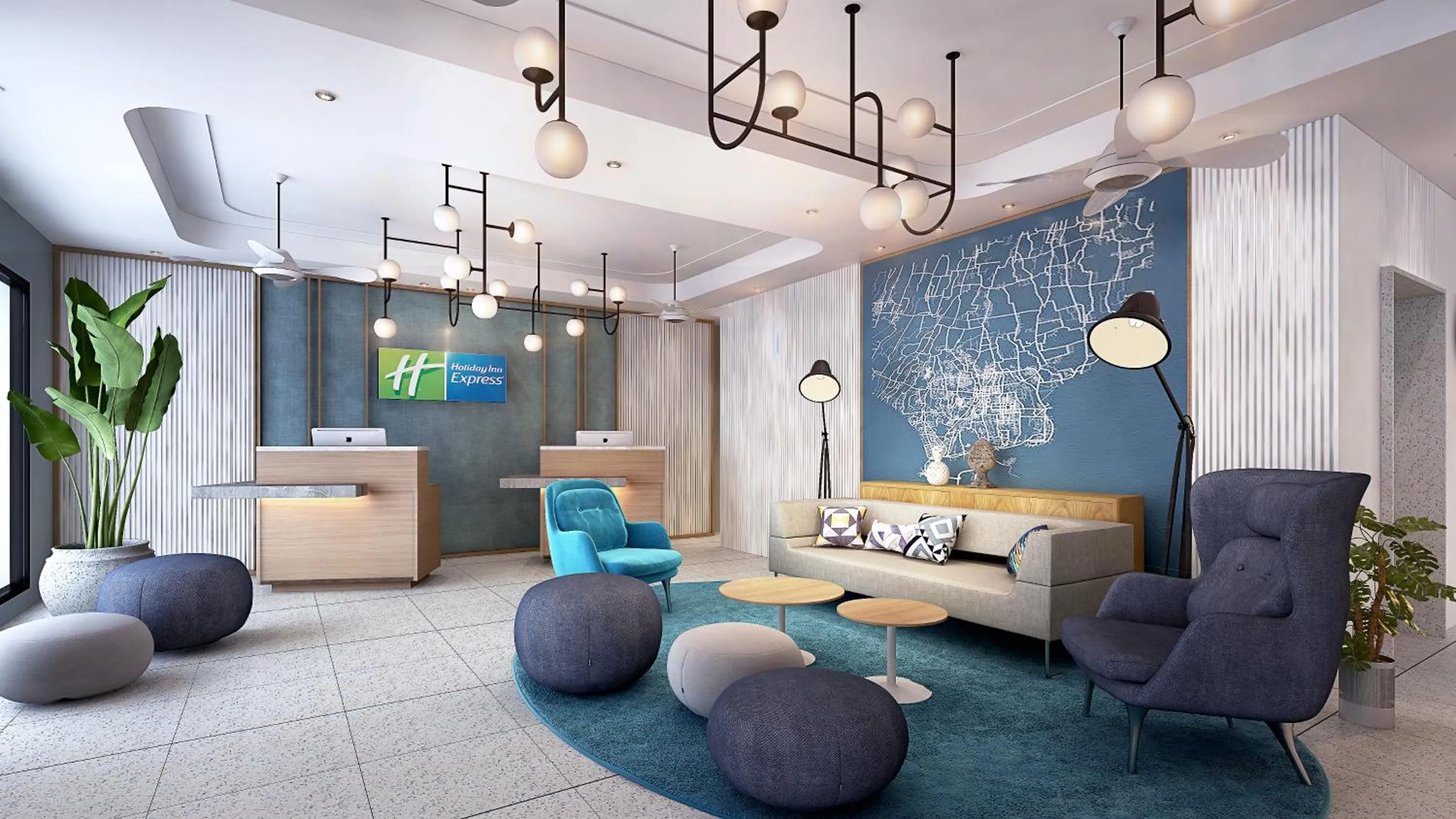 Lobby or reception in Holiday Inn Express Bali Sunset Road by IHG