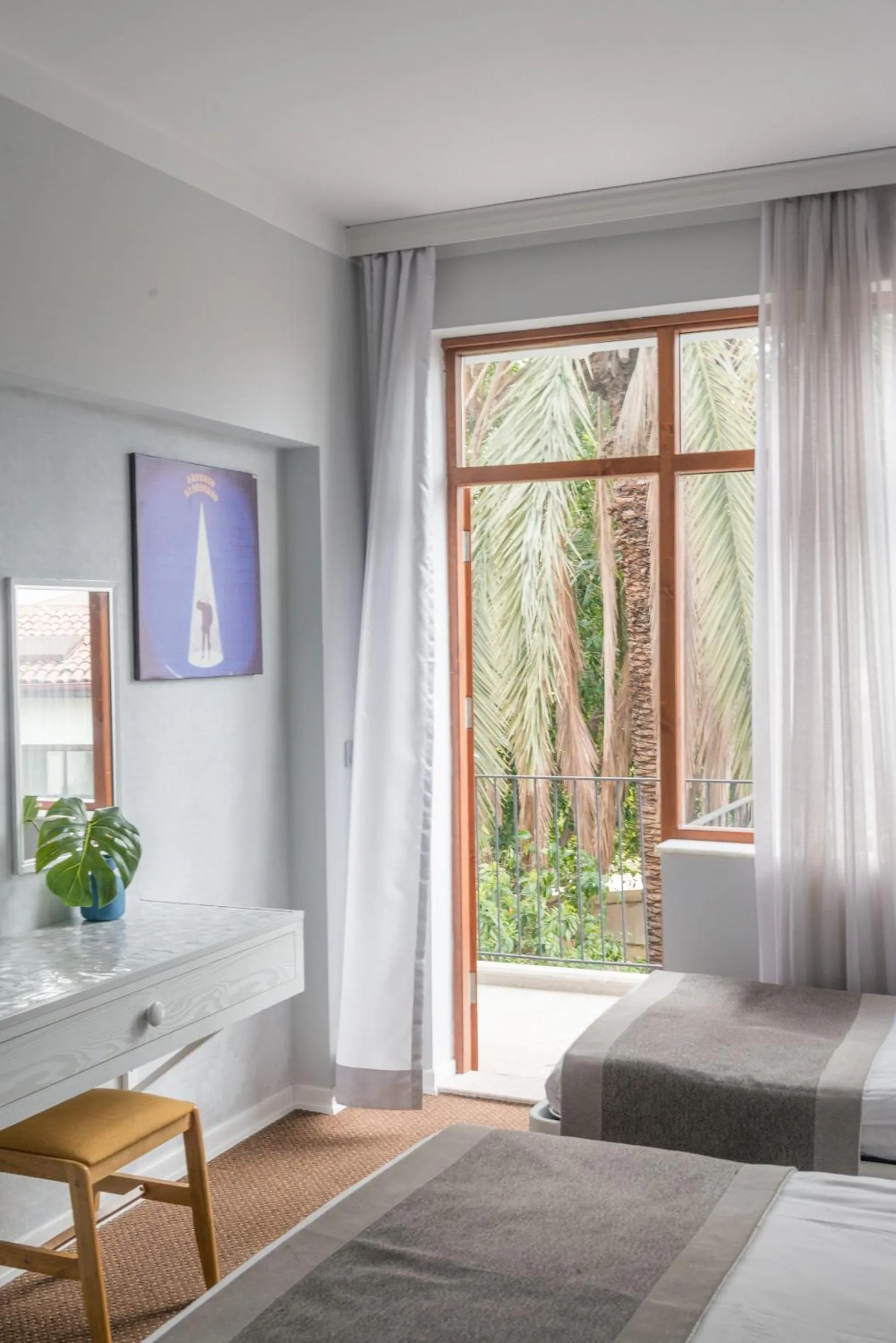 Balcony/Terrace, Bed in Delight Deluxe Hotel & Spa