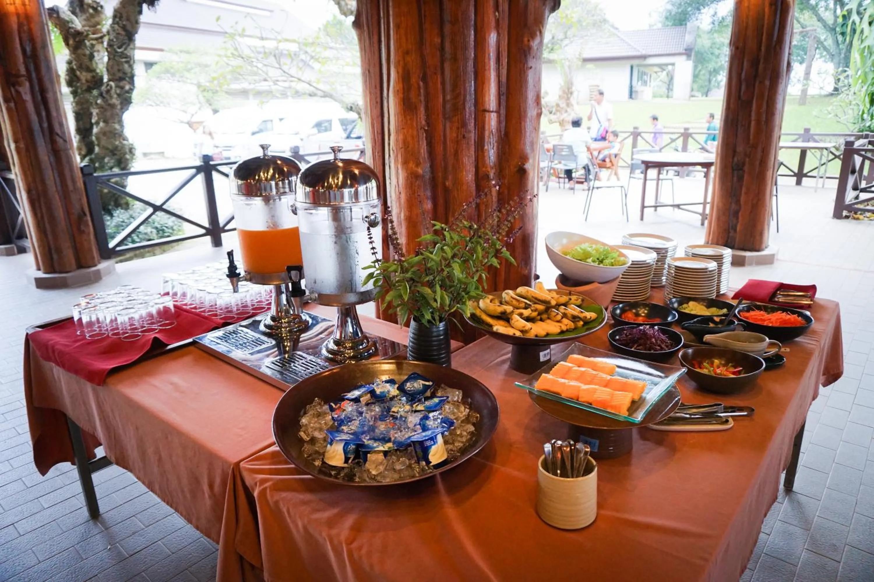 Breakfast in DoiTung Lodge