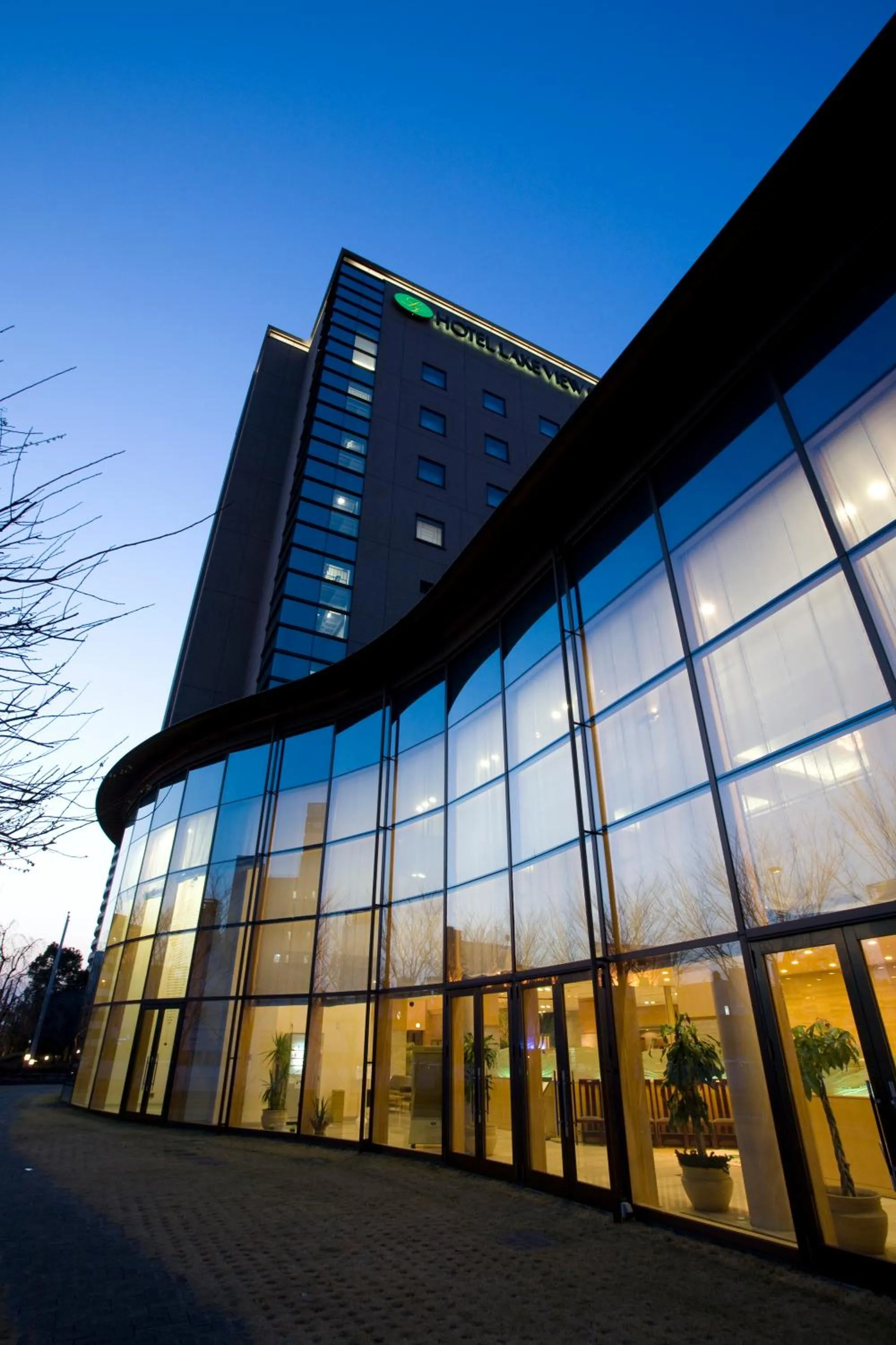 Property building in Hotel Lake View Mito