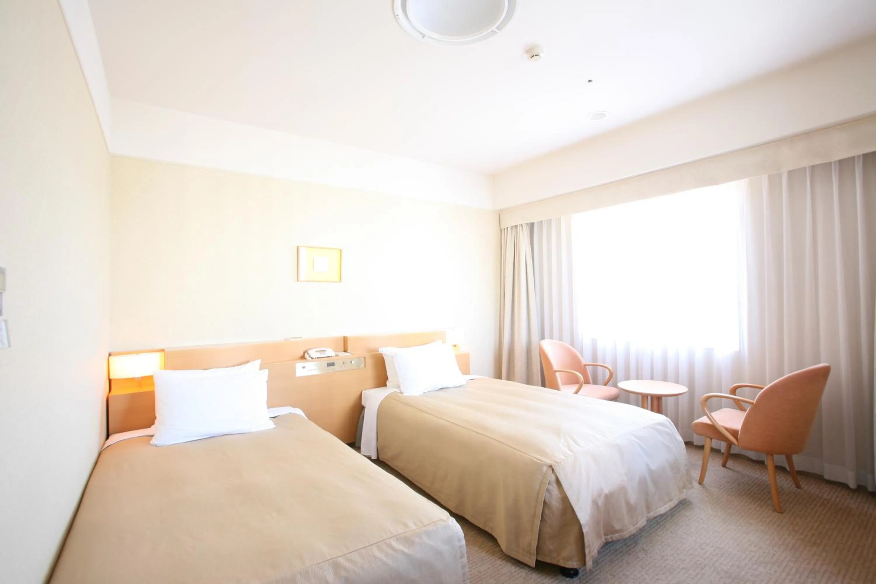 Bed in Hotel Lake View Mito