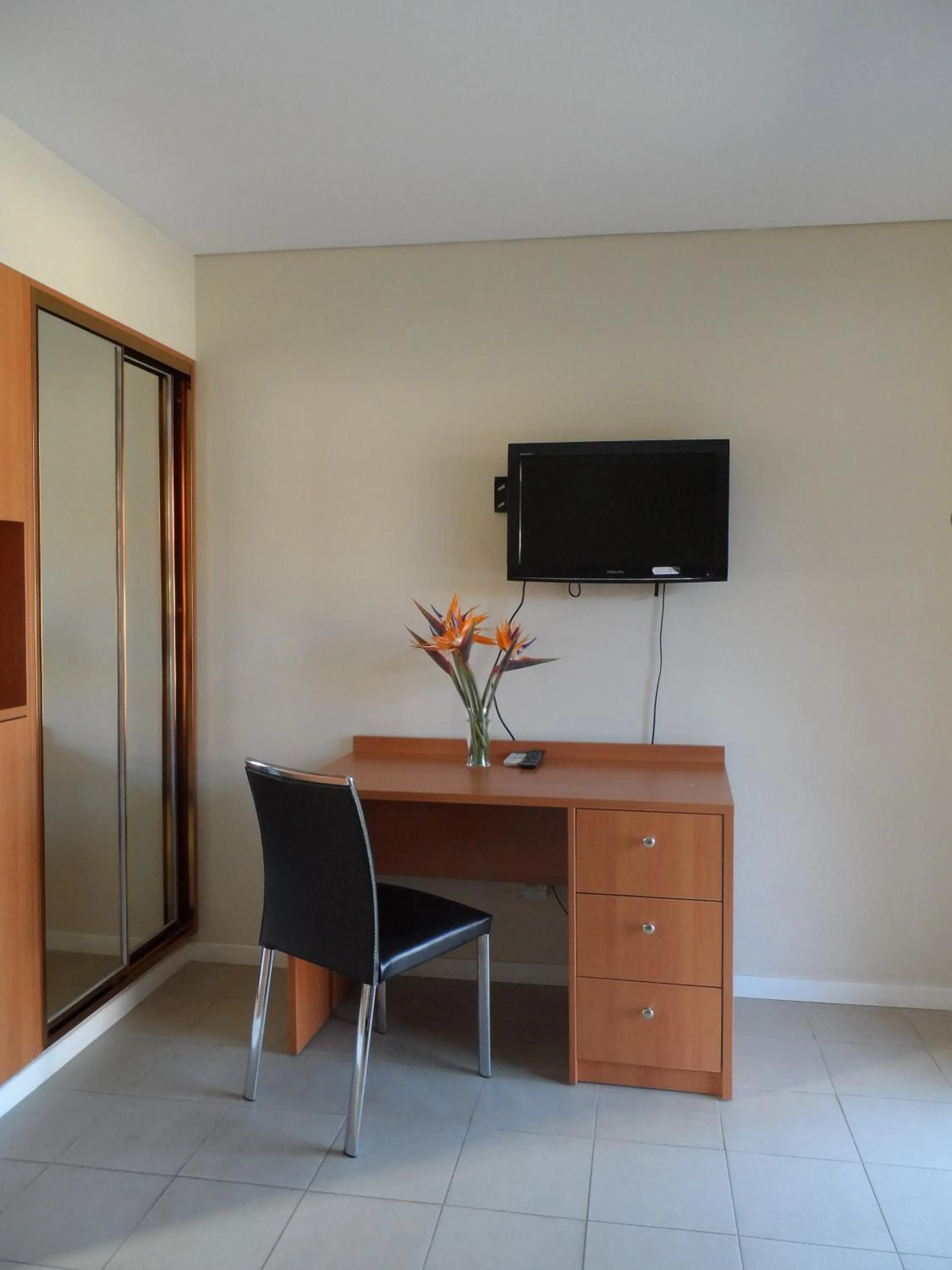 Decorative detail, TV/Entertainment Center in Liberty Plains Motor Inn