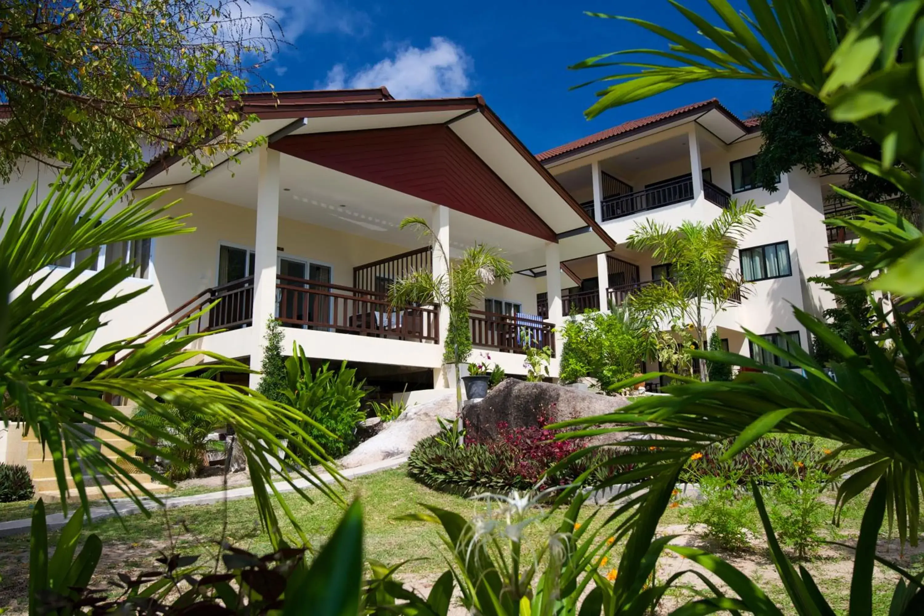 Property building in Ban's Diving Resort Property building in Ban's Diving Resort