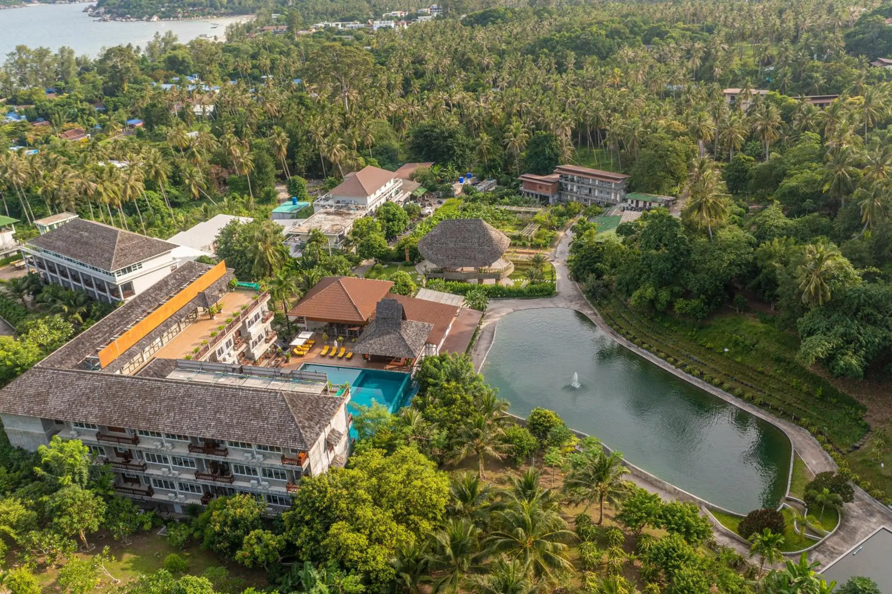 Property building in Ban's Diving Resort Property building in Ban's Diving Resort