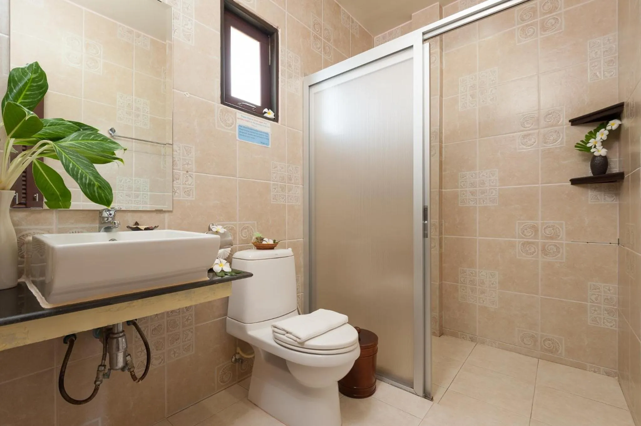 Bathroom in Ban's Diving Resort