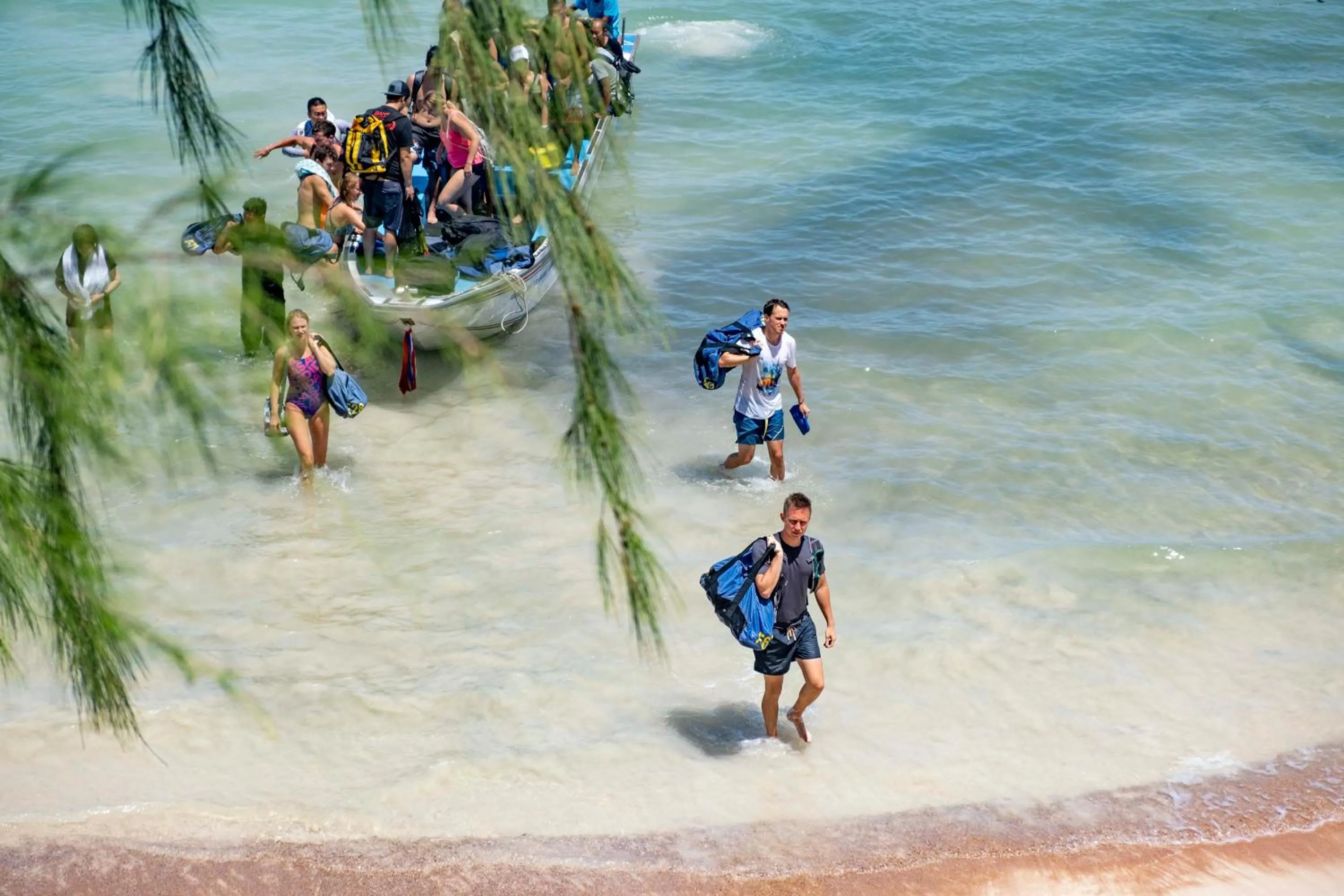 Beach in Ban's Diving Resort