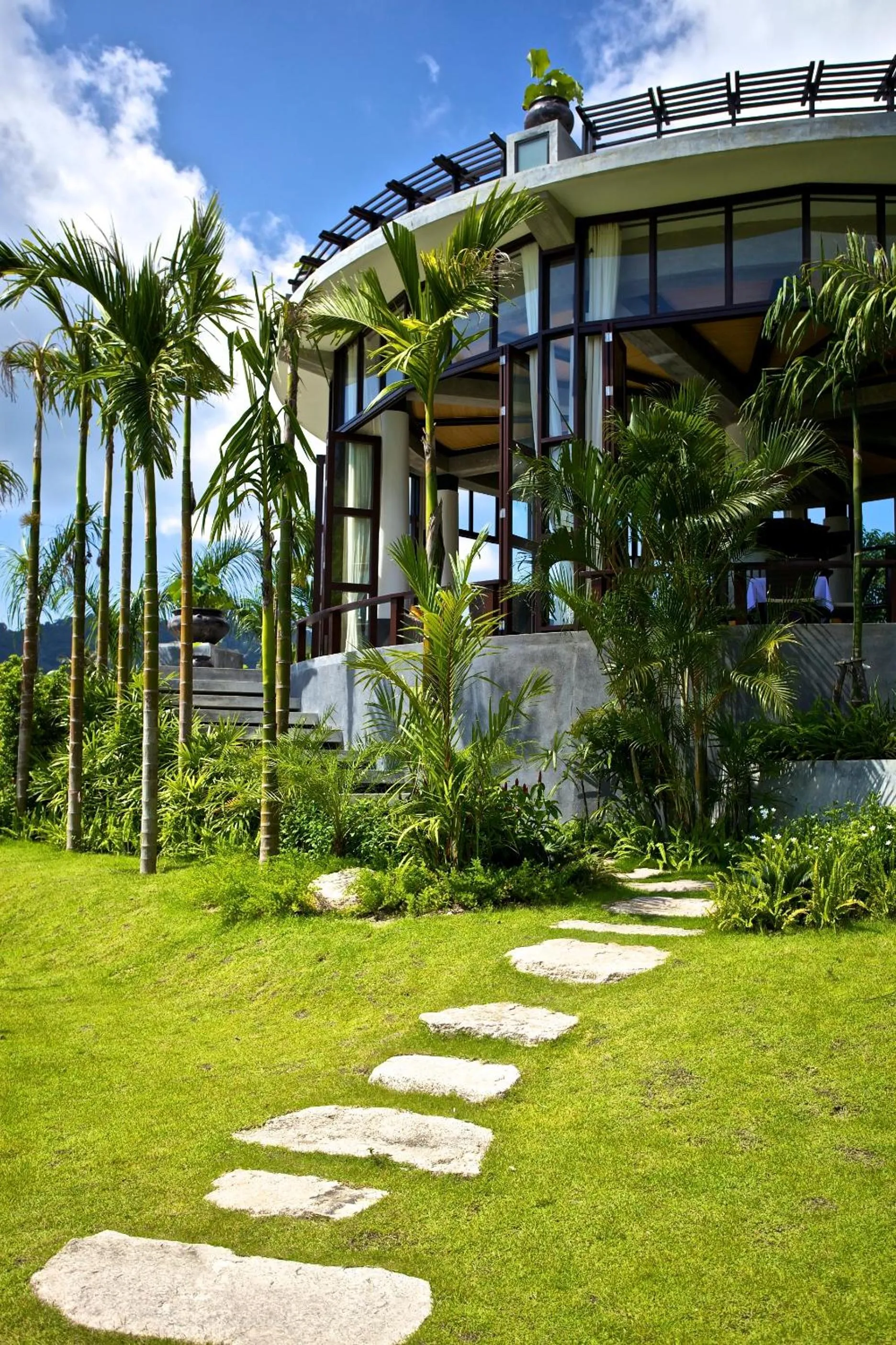 Garden in Ban's Diving Resort