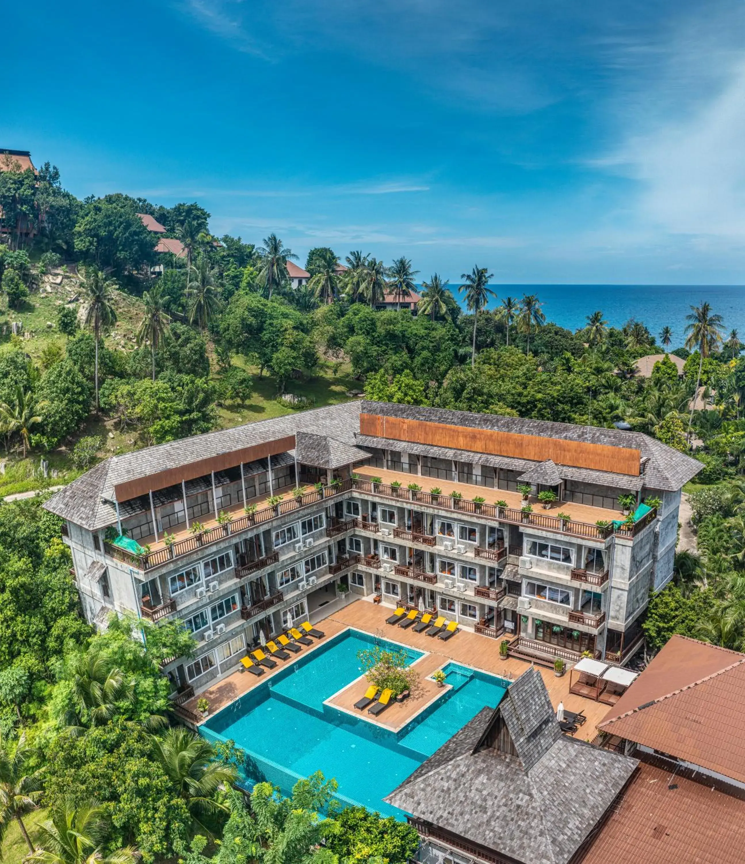 Property building in Ban's Diving Resort Property building in Ban's Diving Resort