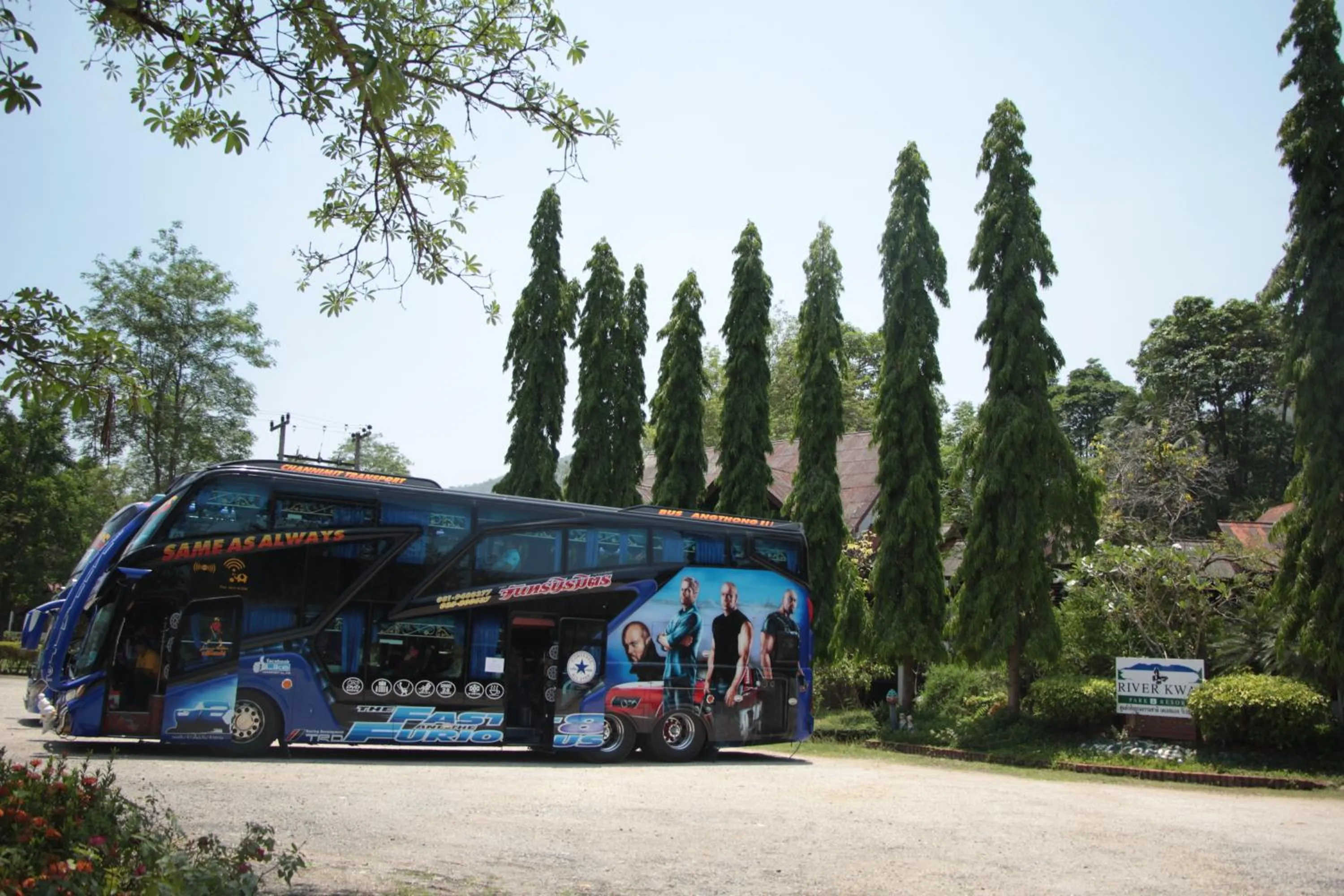 Area and facilities in River Kwai Park & Resort