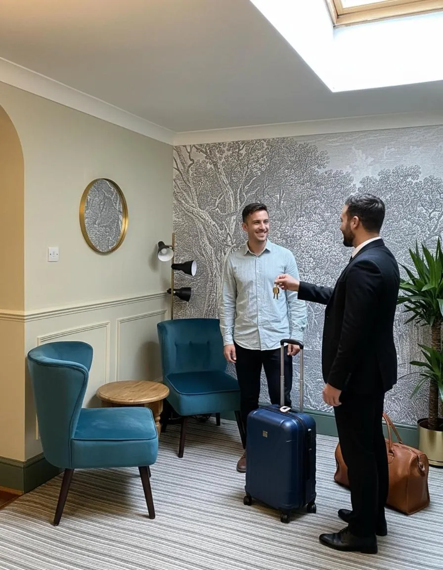 Lobby or reception in The Emsworth