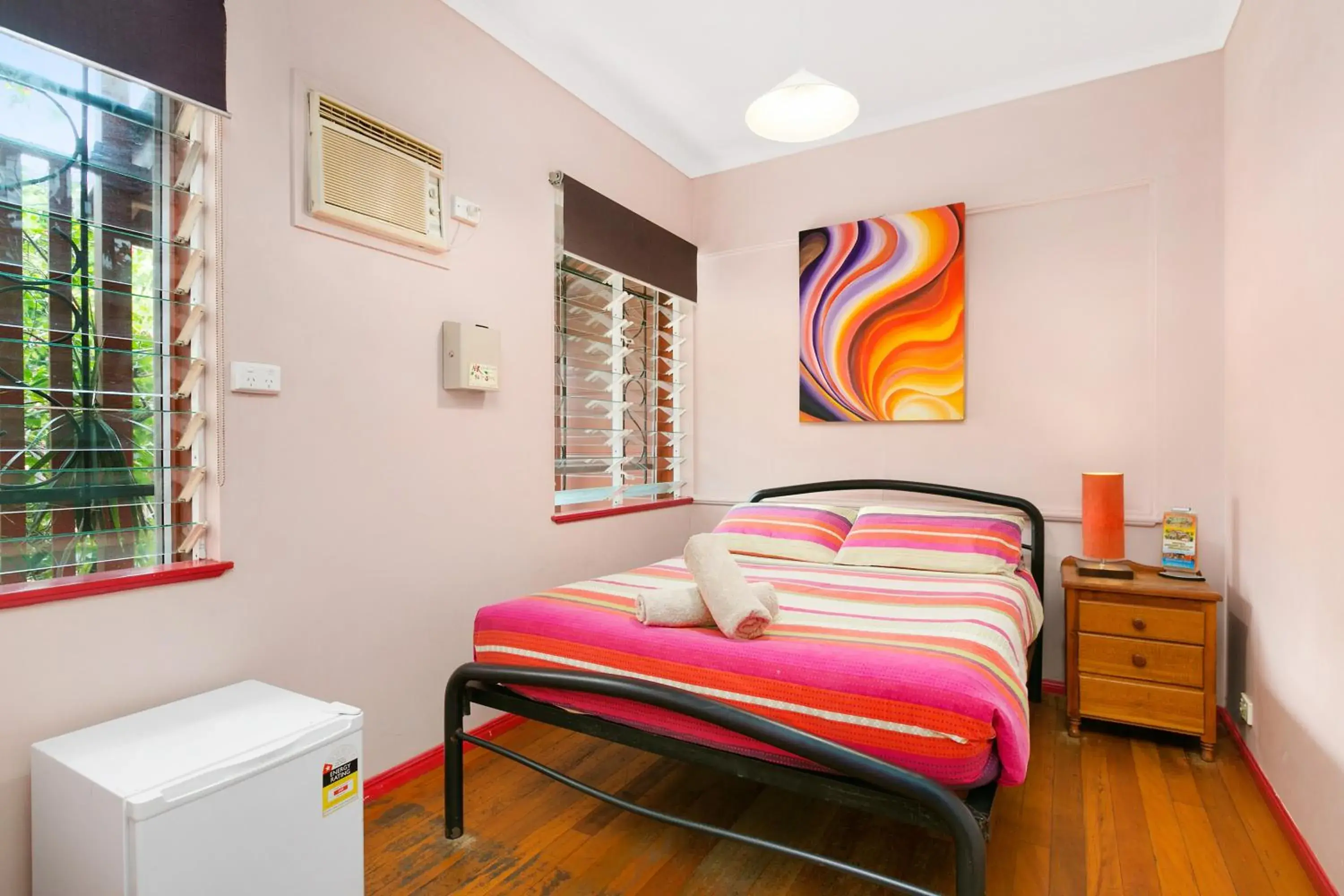 Deluxe Double Room with Shared Bathroom in Dreamtime Hostel Deluxe Double Room with Shared Bathroom in Dreamtime Hostel