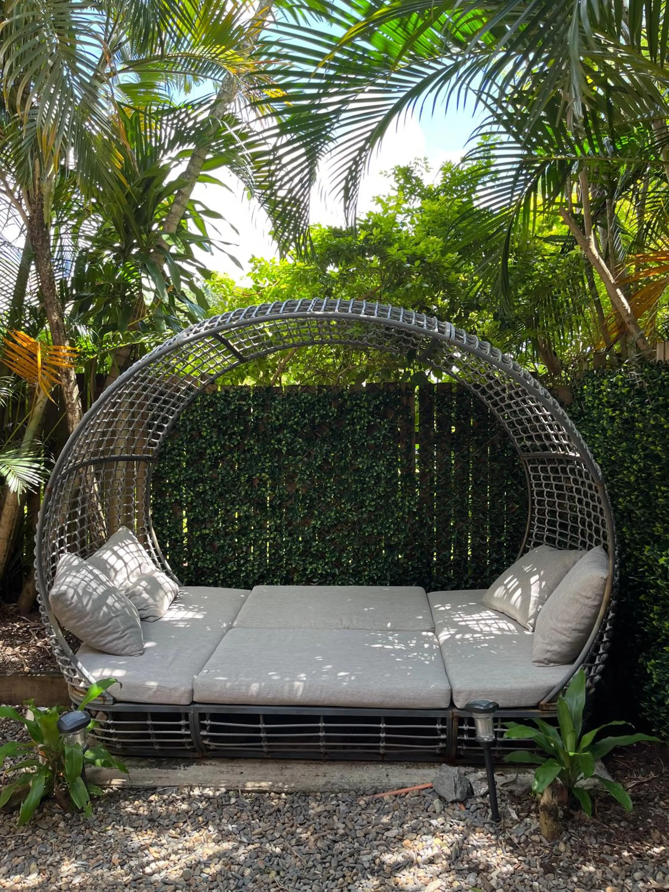 Seating area in Dreamtime Hostel