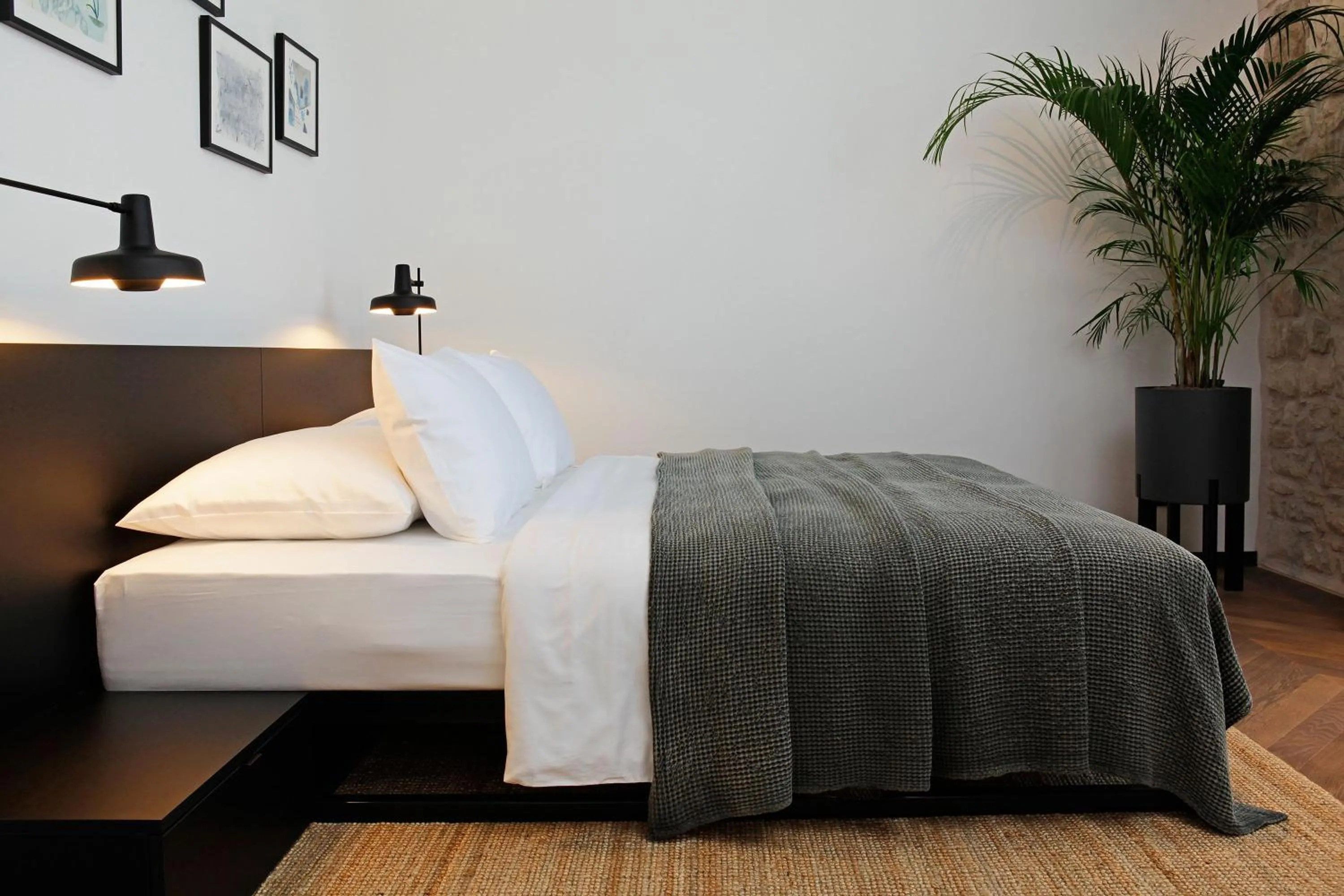 Bed in Boutique rooms Kastel Ismaeli