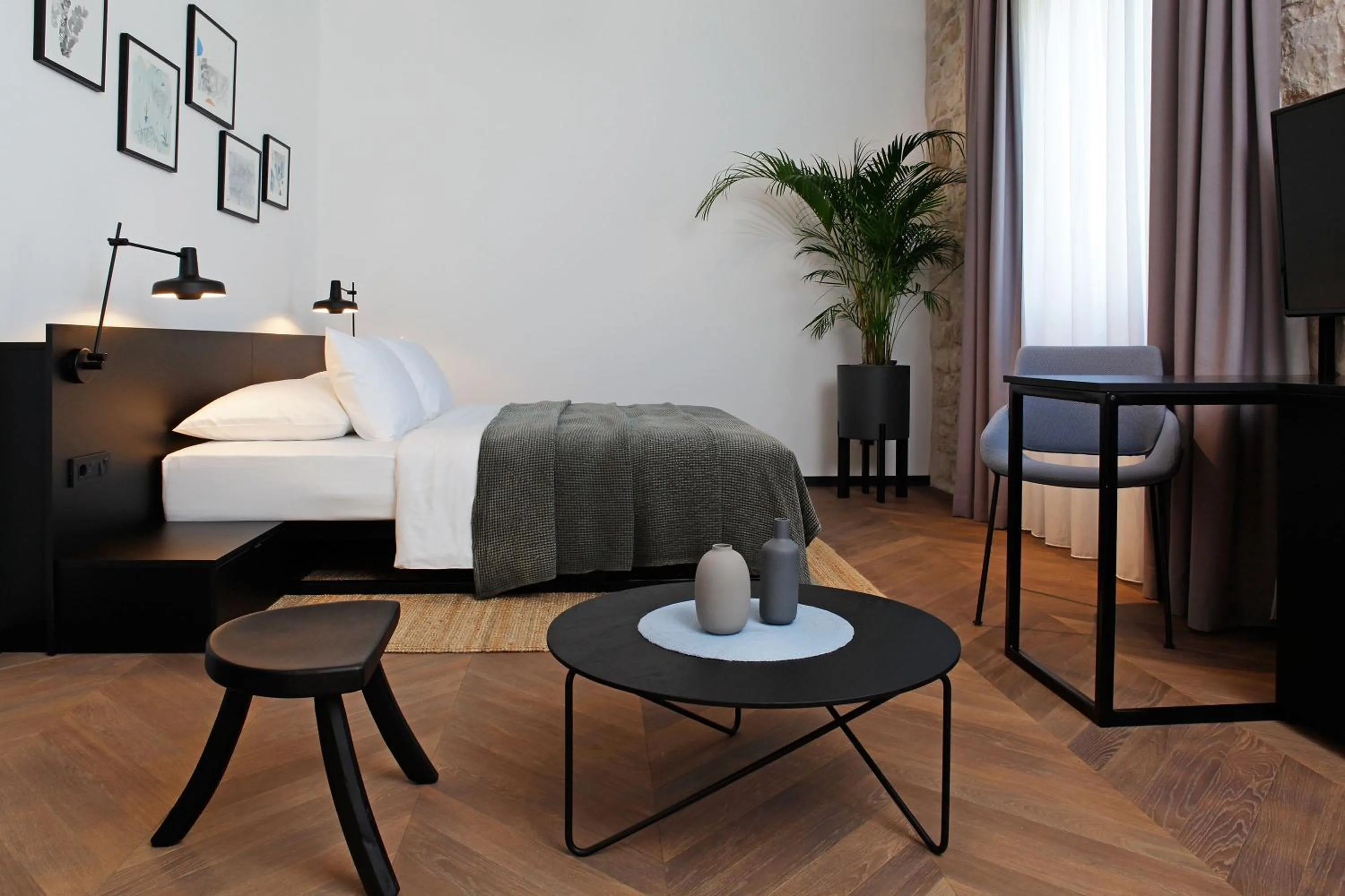 Bed in Boutique rooms Kastel Ismaeli