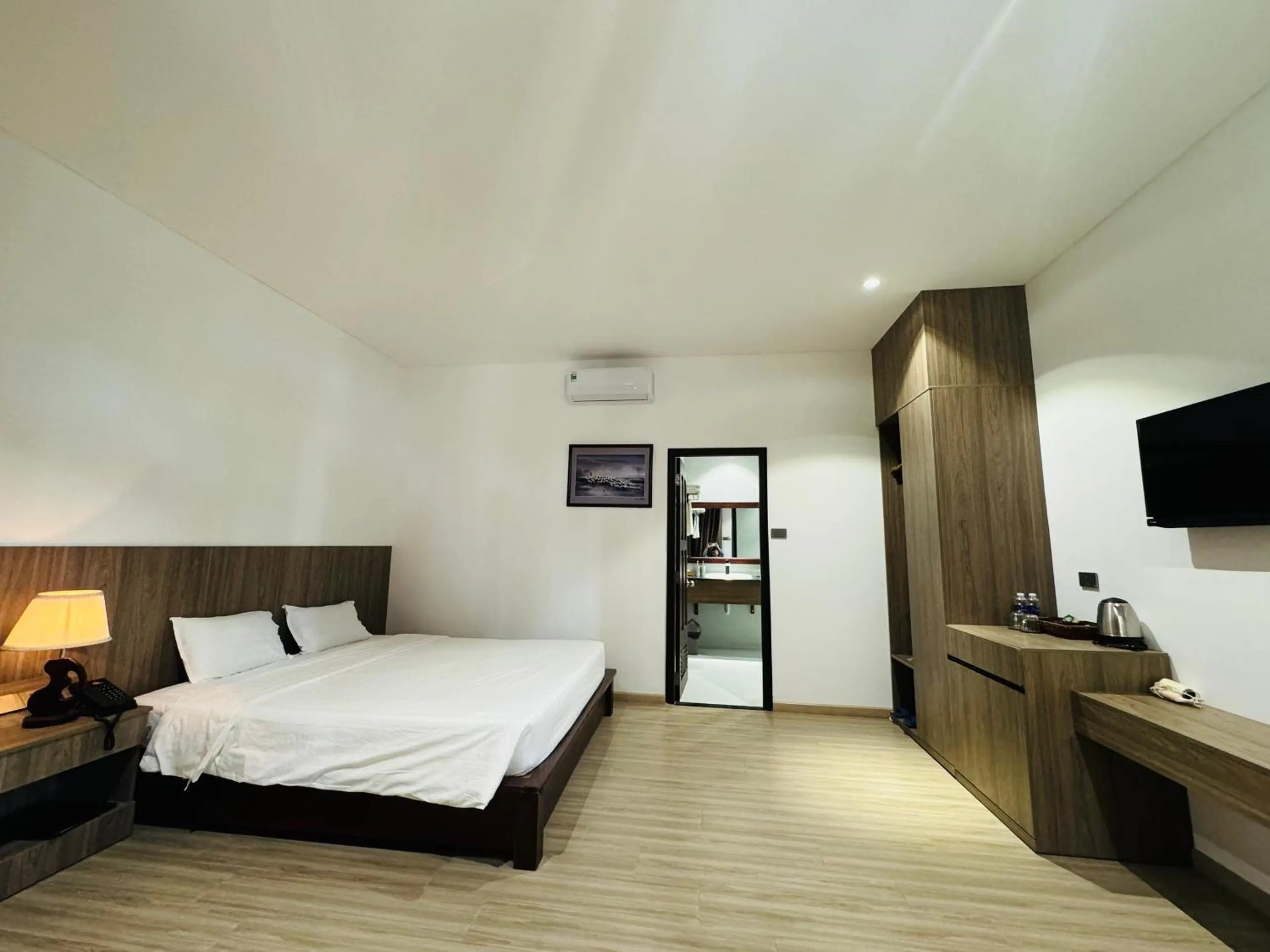 Bed in Dat Lanh Beach Resort