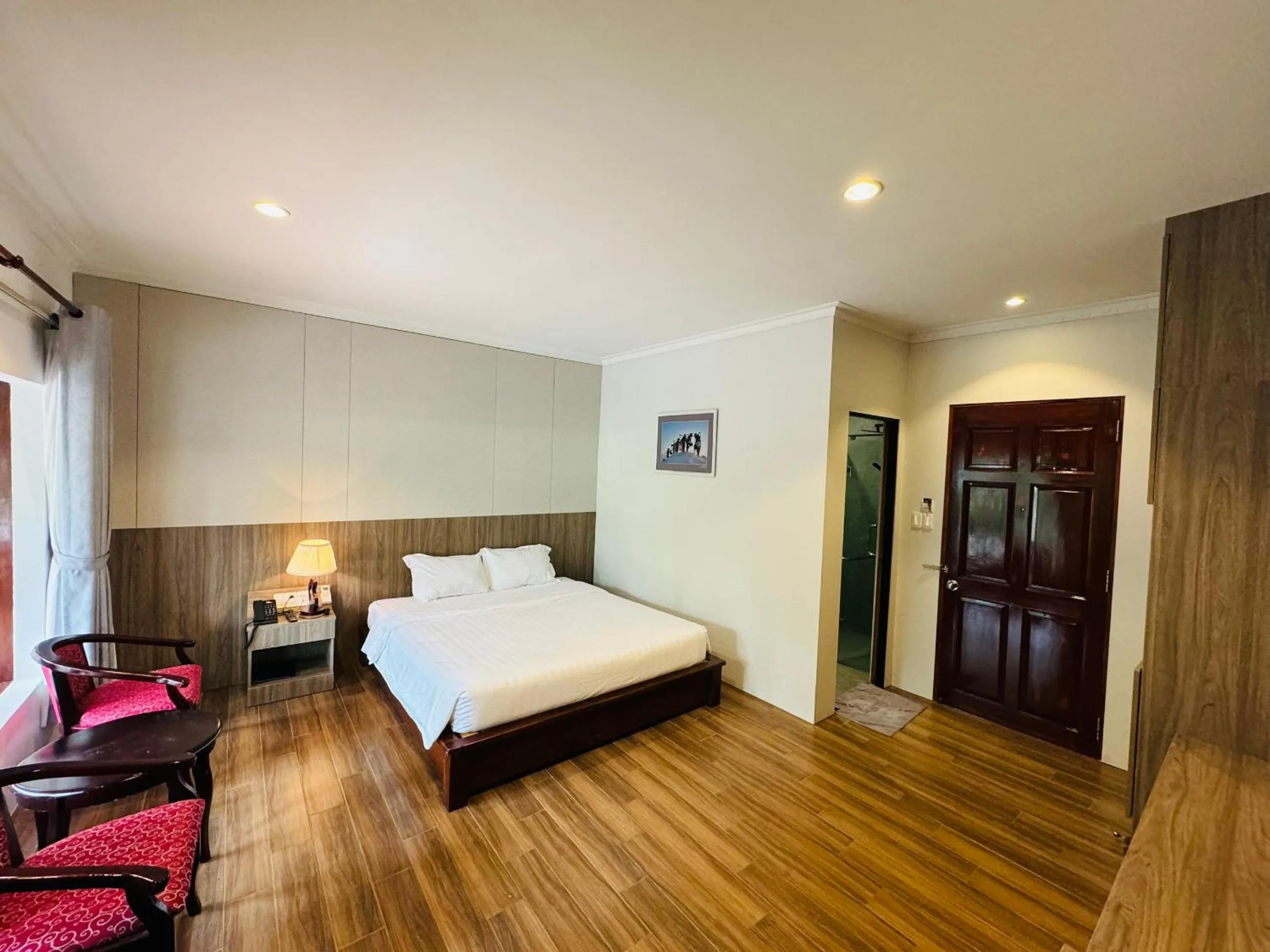 Bed in Dat Lanh Beach Resort