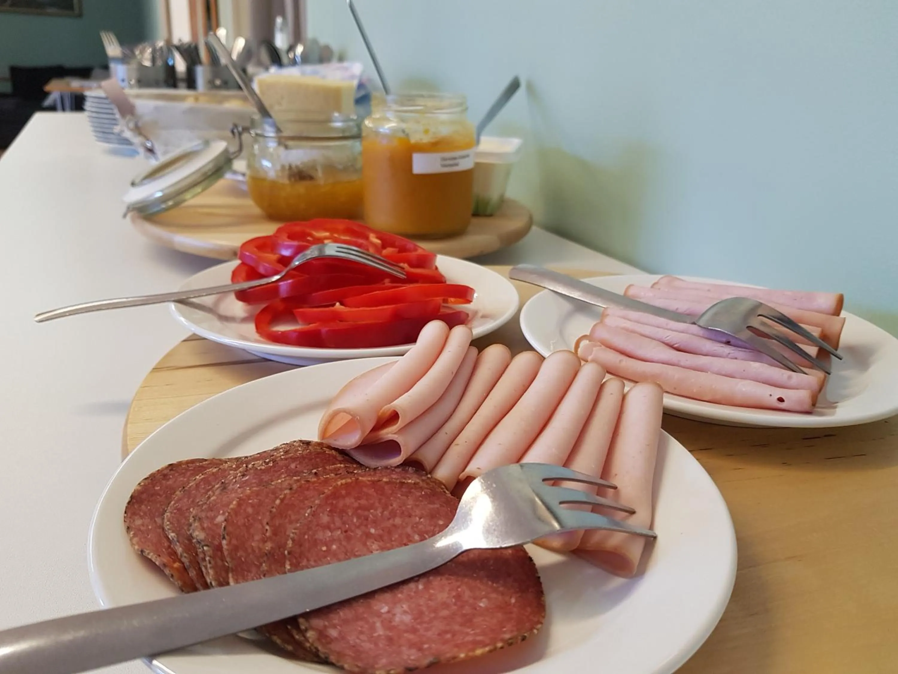 Buffet breakfast in Nalles Gästhem