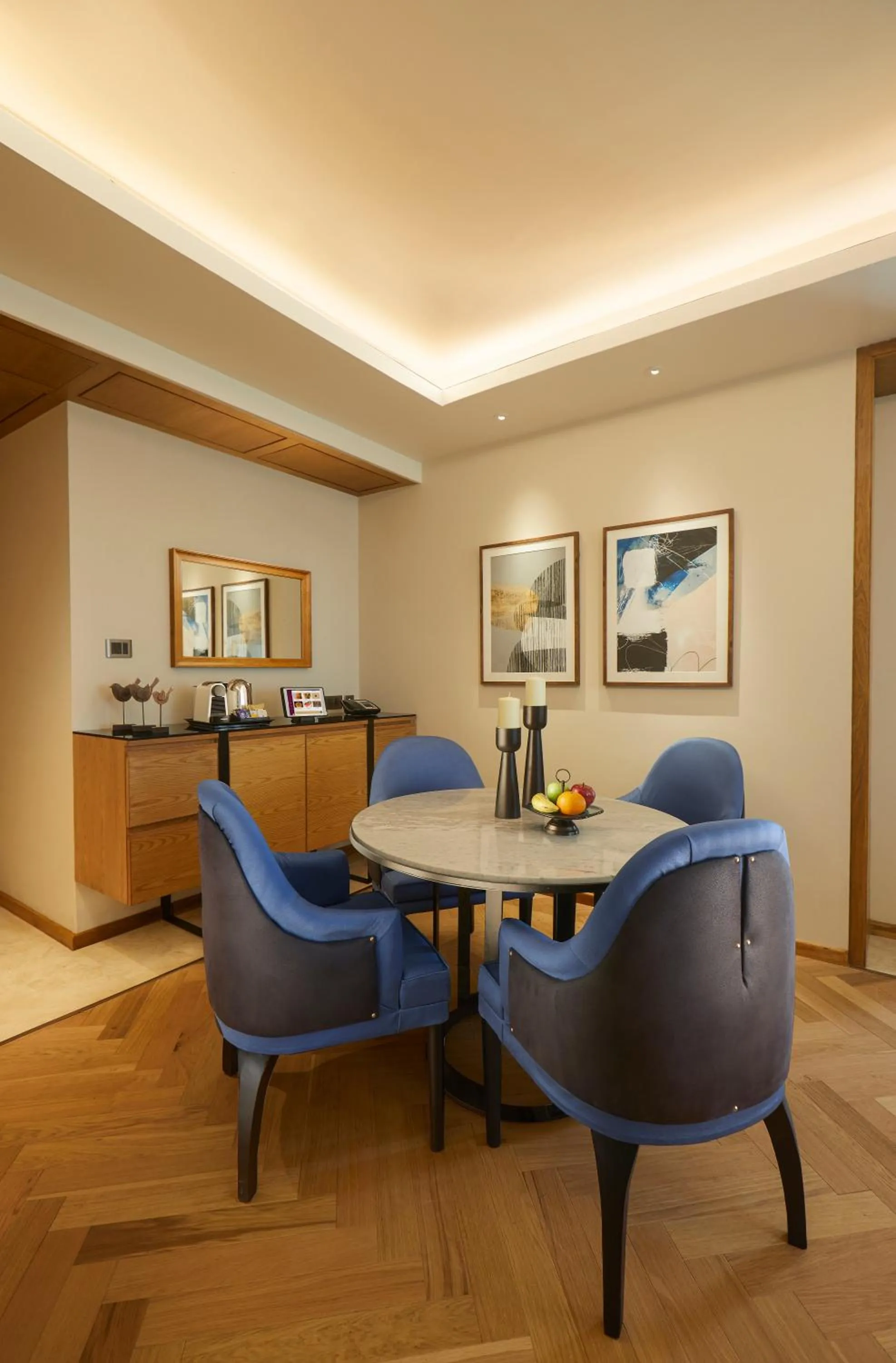 Living room in The Residency Towers