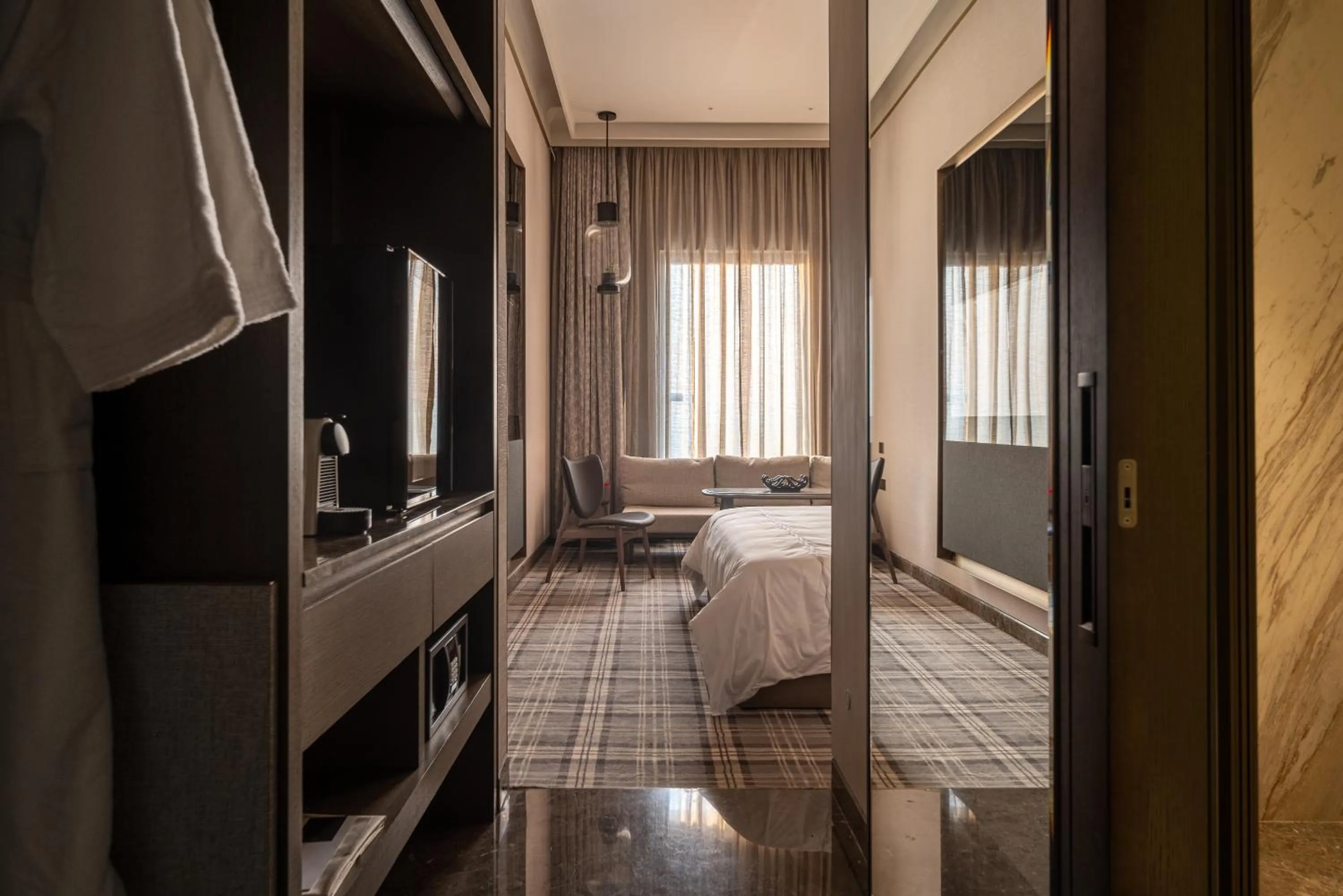 Photo of the whole room, Bed in The Residency Towers