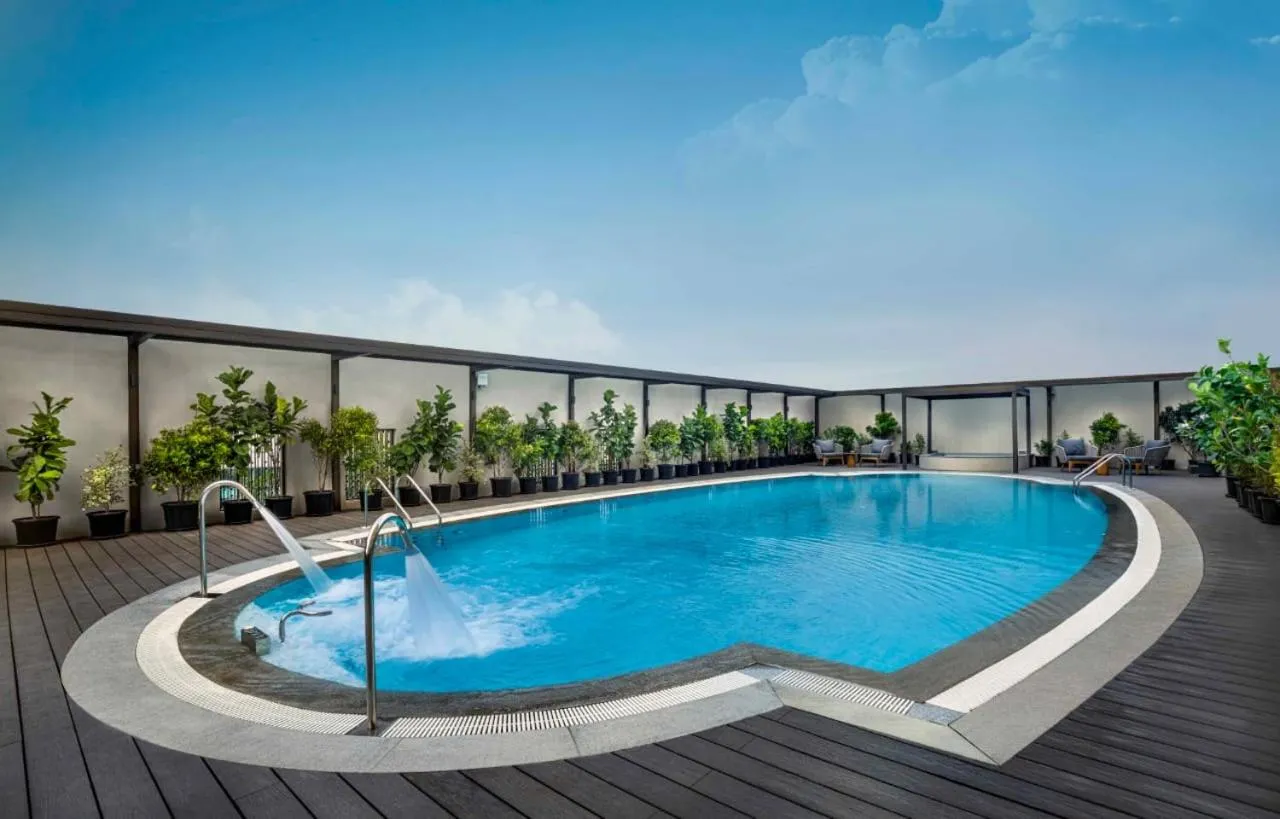 Swimming pool in The Residency Towers