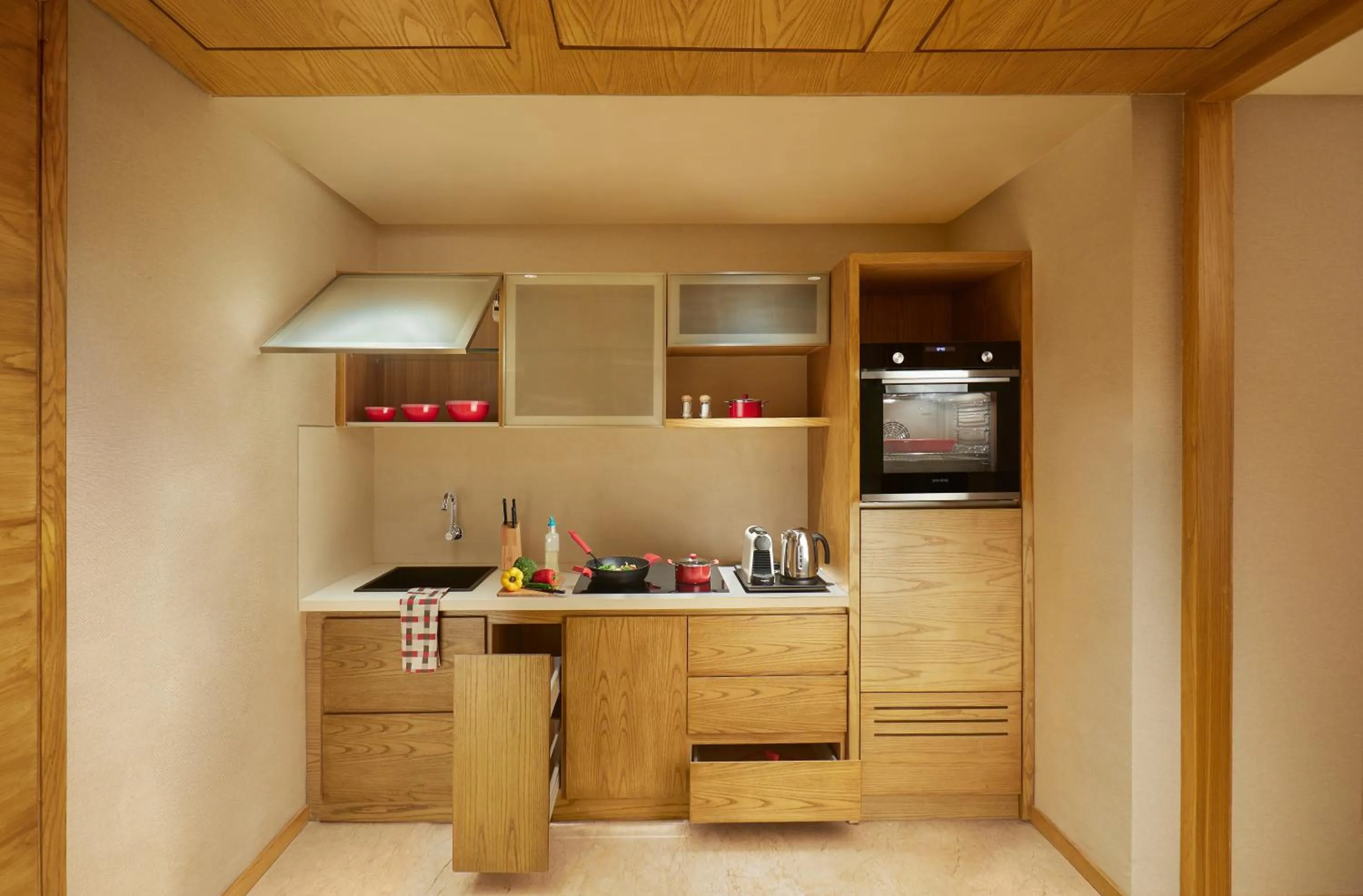 Kitchen or kitchenette in The Residency Towers