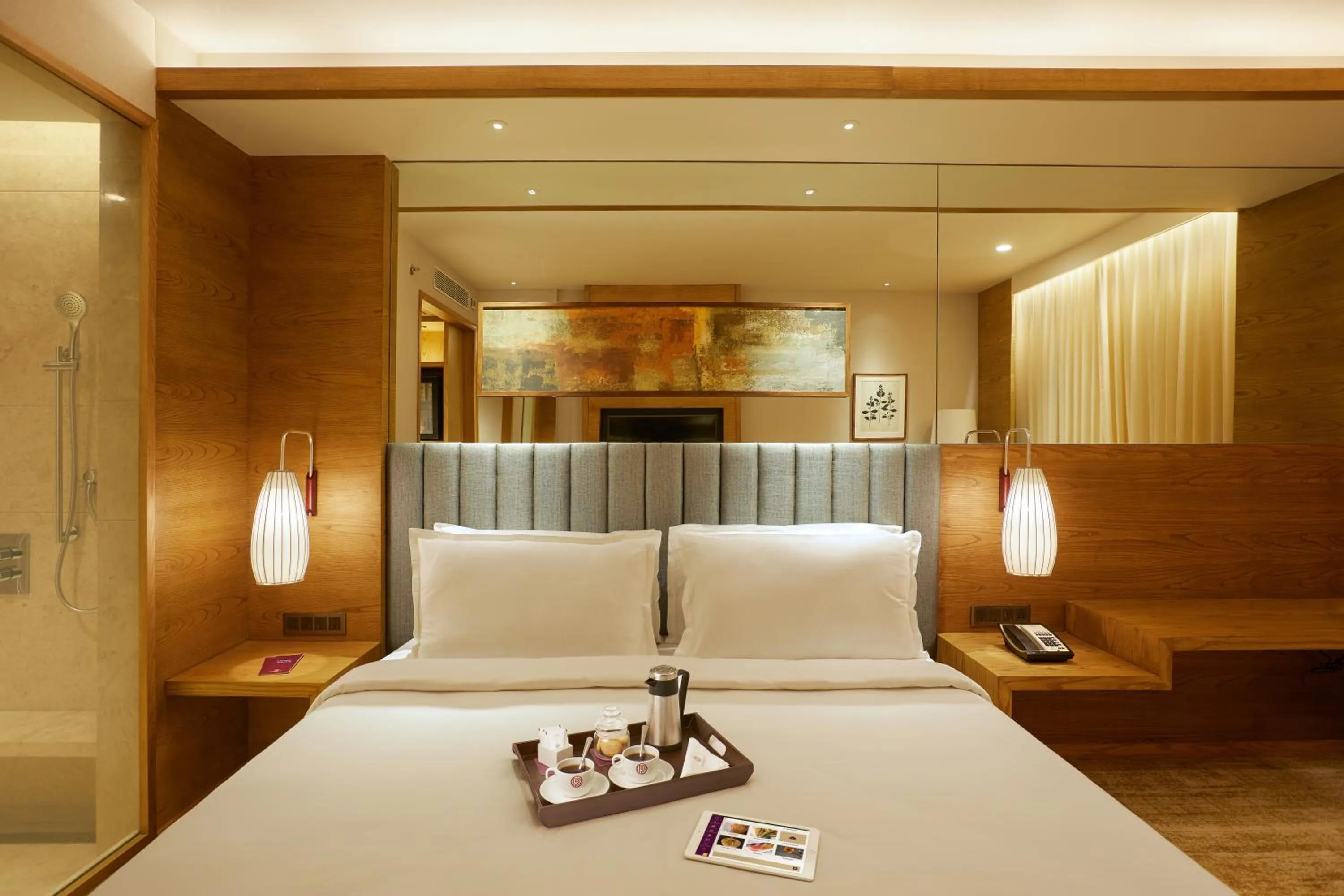 Bedroom, Bed in The Residency Towers