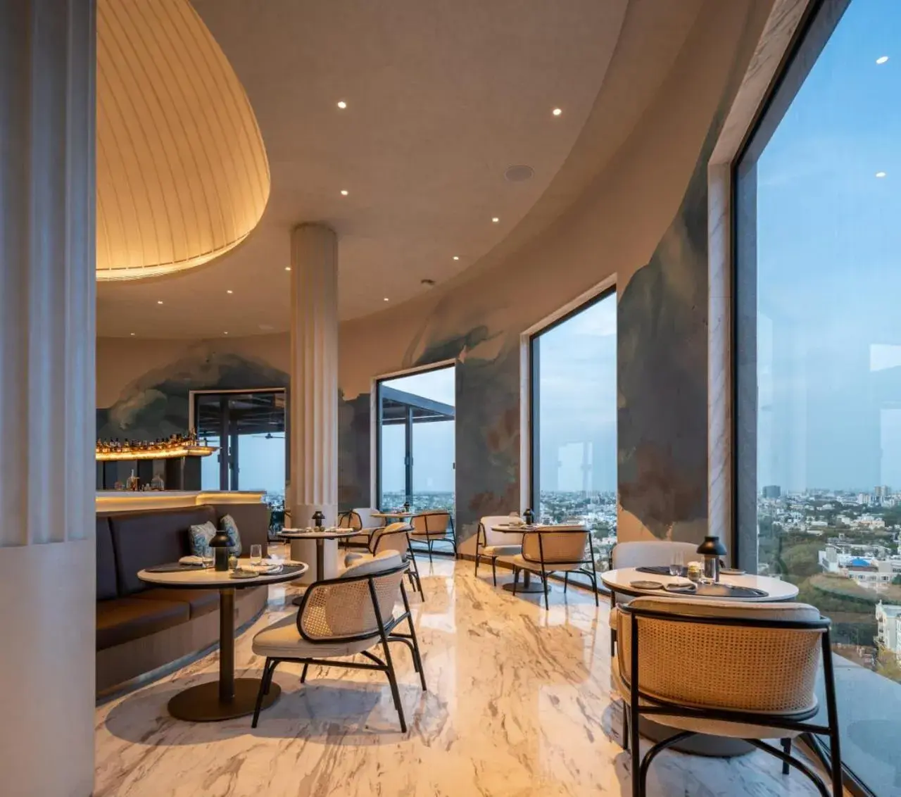 Restaurant/places to eat in The Residency Towers Restaurant/places to eat in The Residency Towers