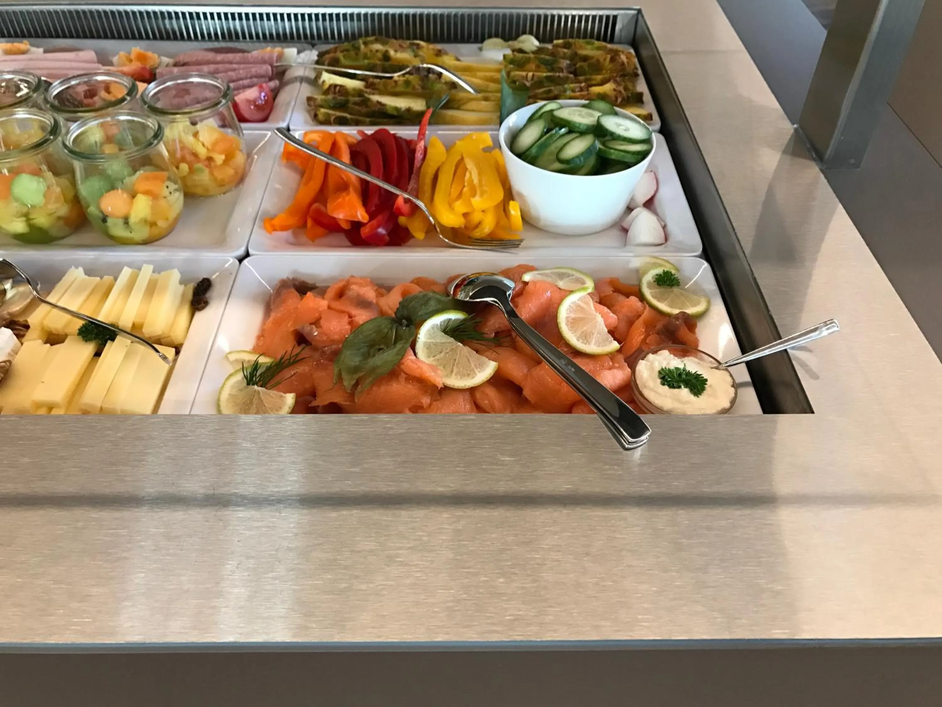 Buffet breakfast in DIE KRONE - Hotel Garni