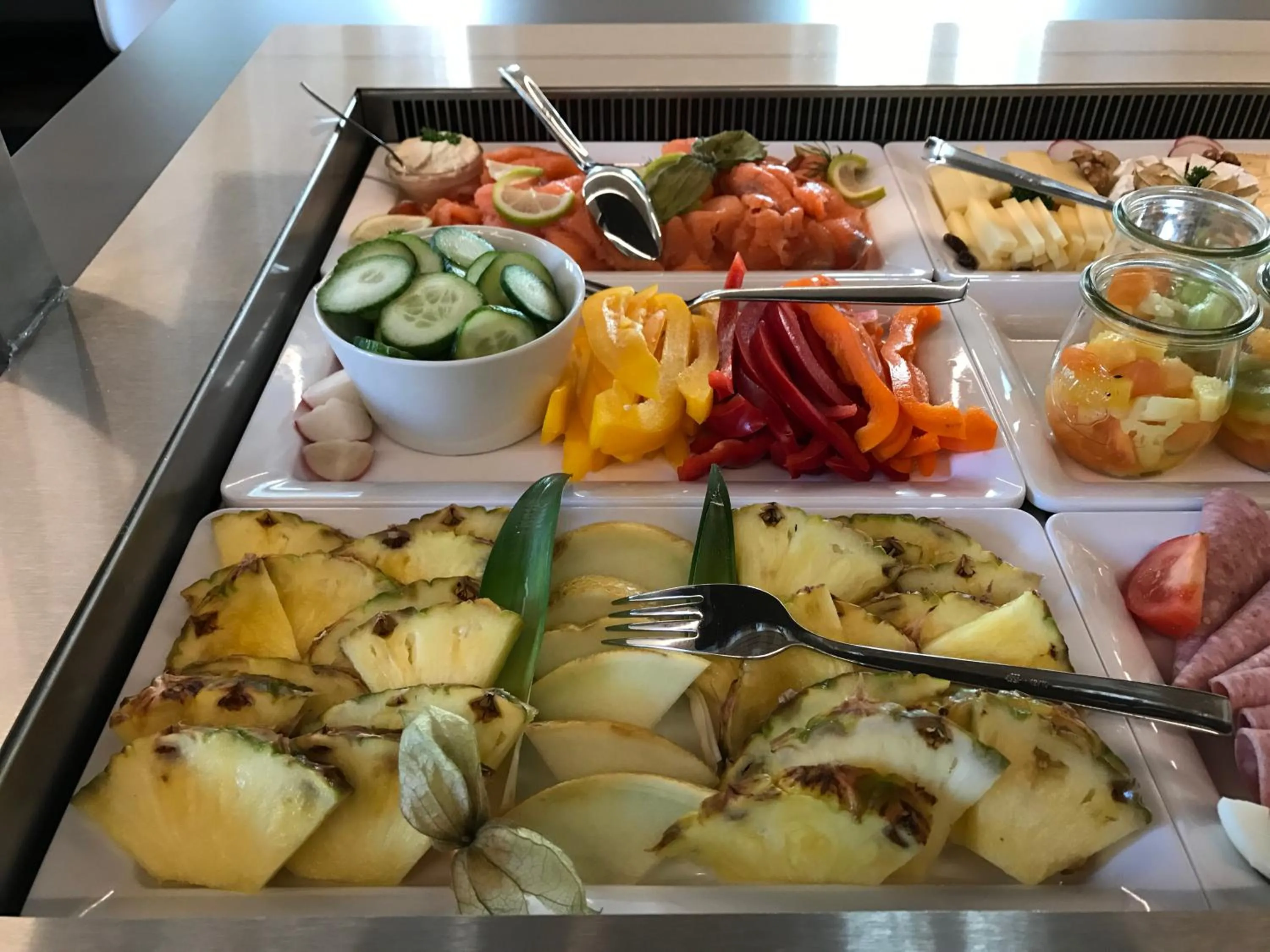 Buffet breakfast in DIE KRONE - Hotel Garni