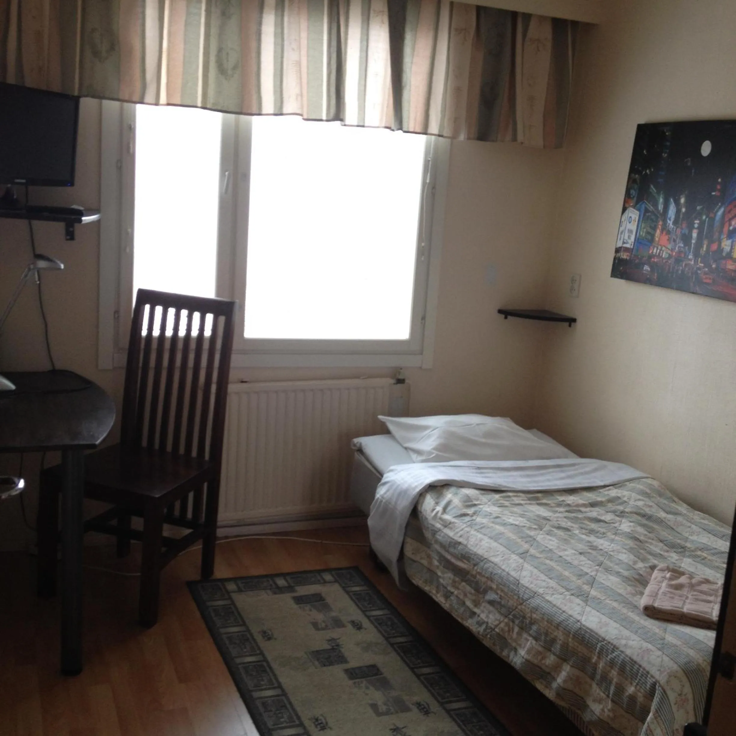 Bed in Hotel Lamminpää