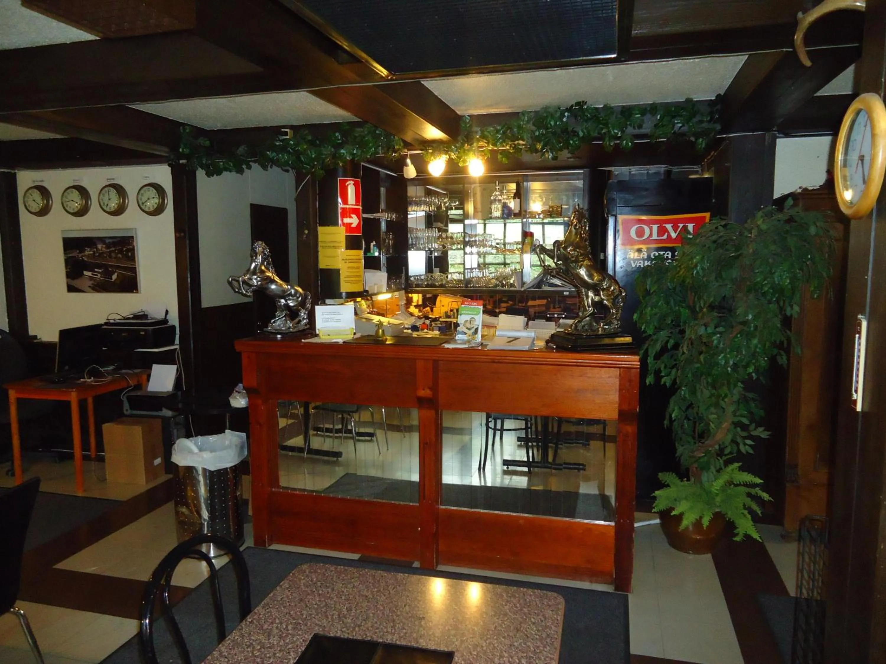 Lobby or reception in Hotel Lamminpää