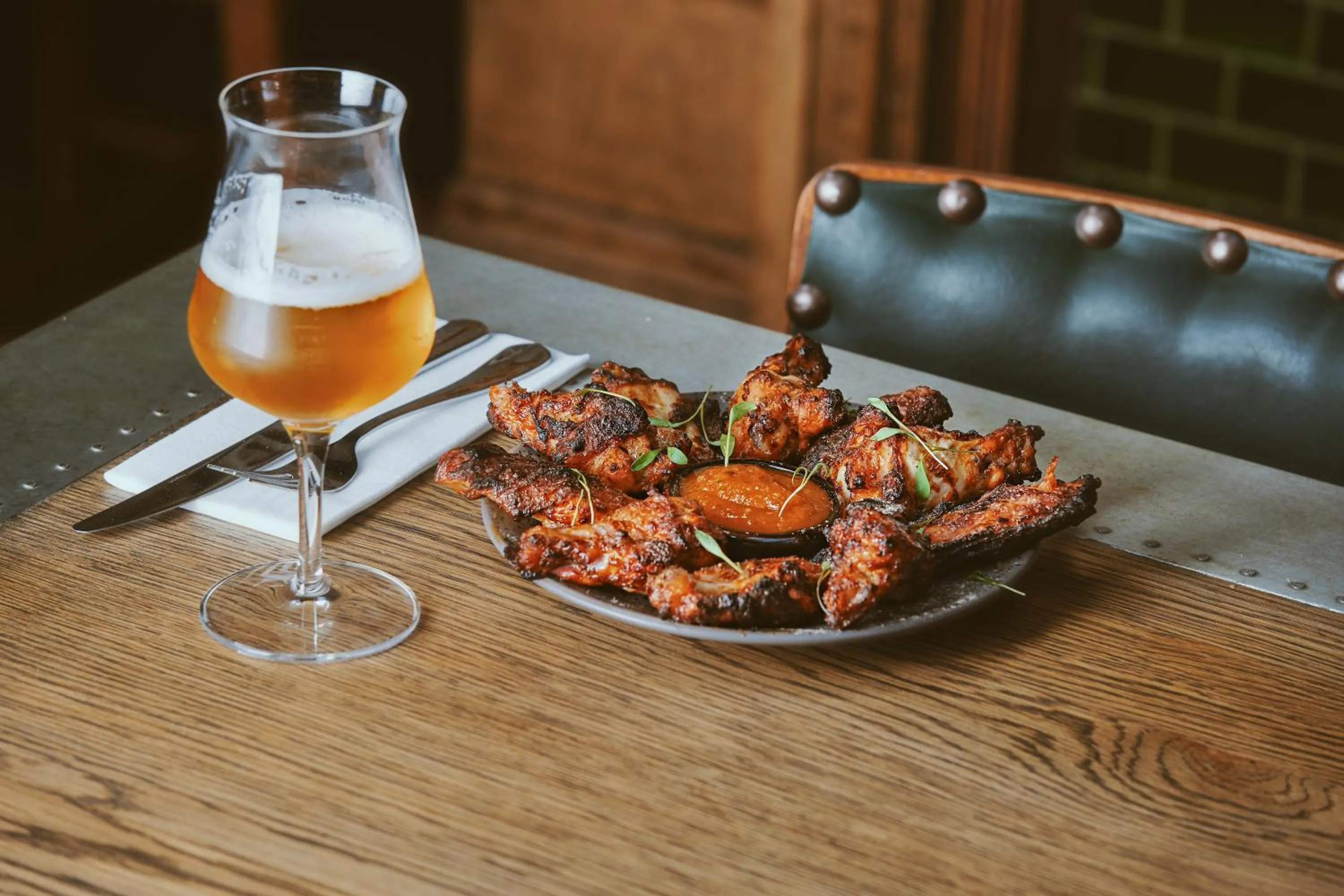 Food in The Black Lion Pub & Boutique Guesthouse