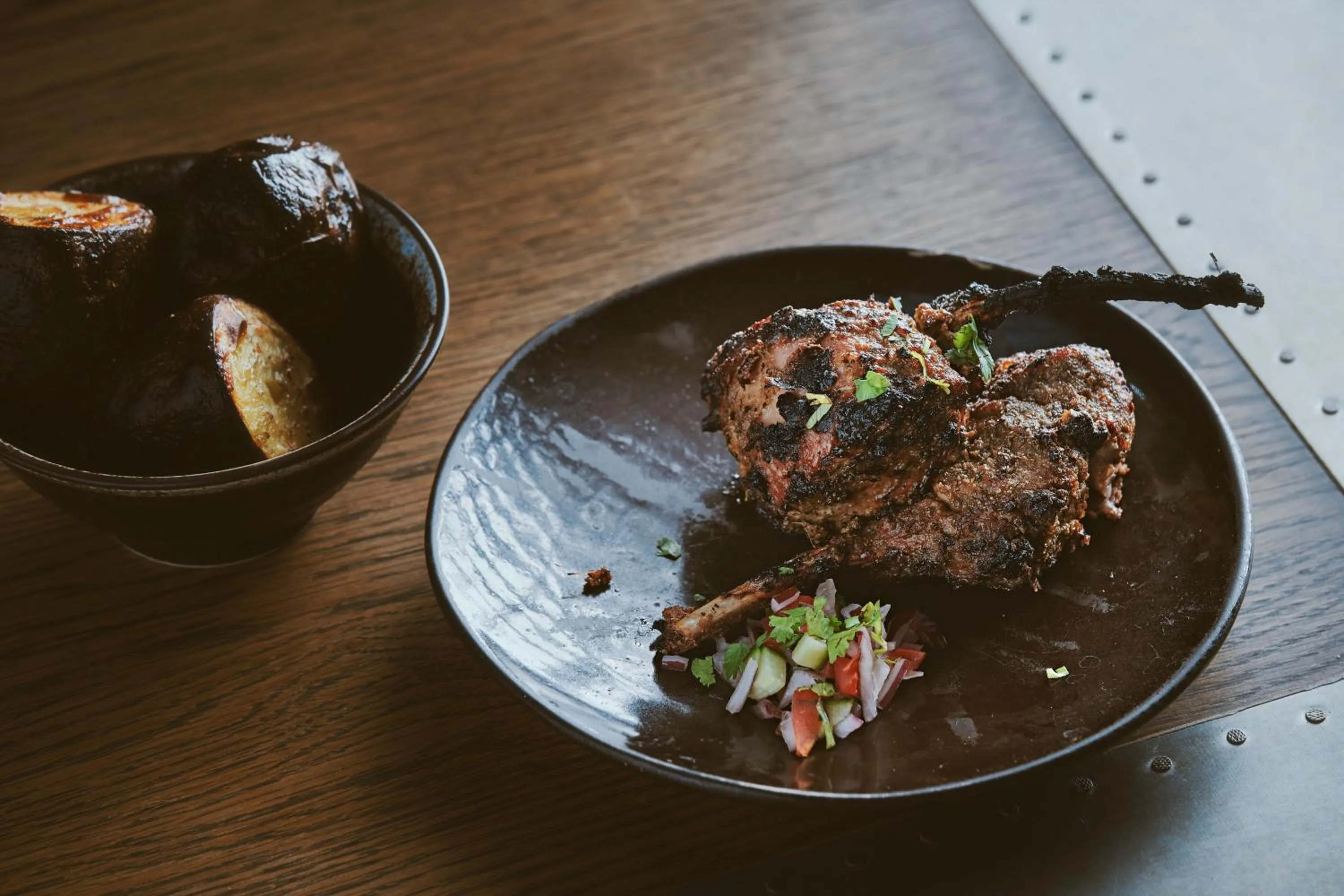 Food in The Black Lion Pub & Boutique Guesthouse