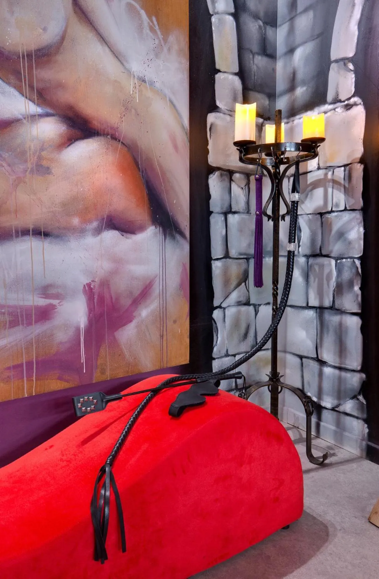 Bed in Chambre Marquis de Sade