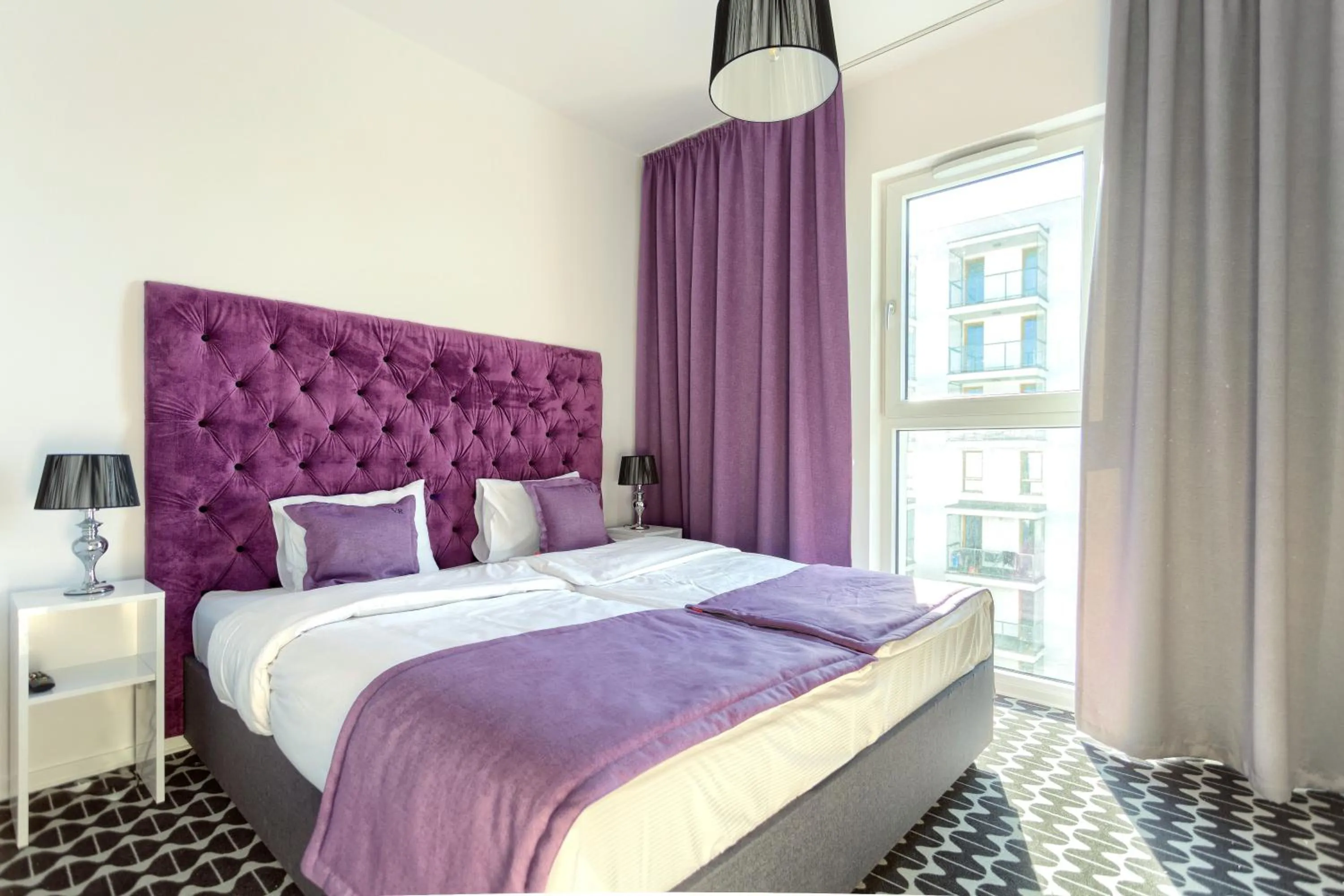 Bedroom, Bed in Apartamenty Vola Residence