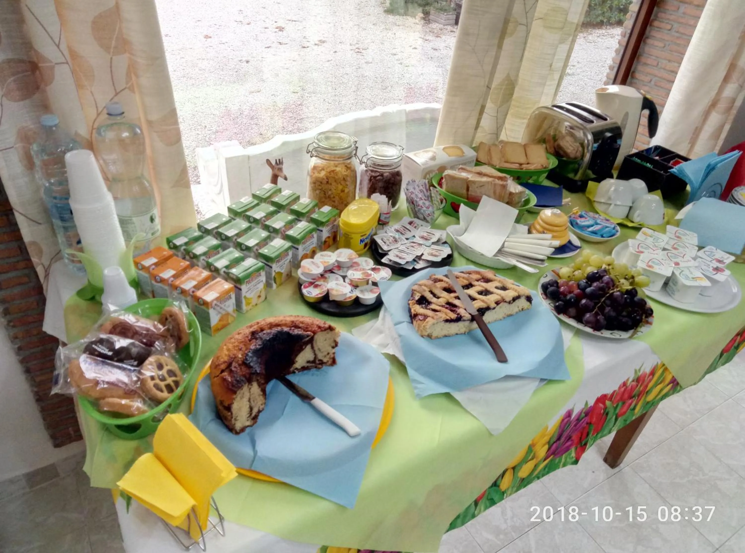 Italian breakfast in casadolcecasalatina