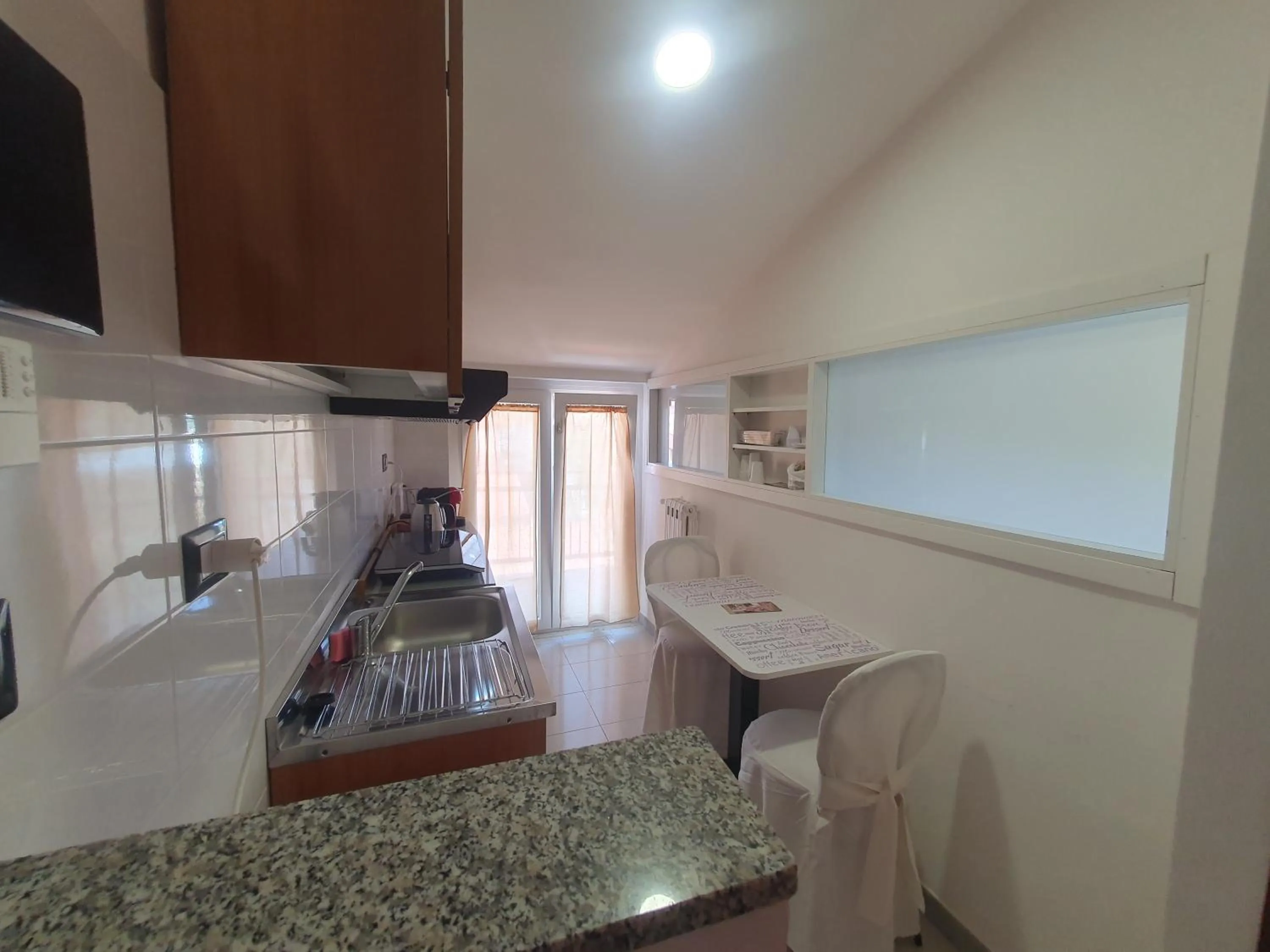 Kitchen or kitchenette in Hotel Ristorante SUPERSONIK