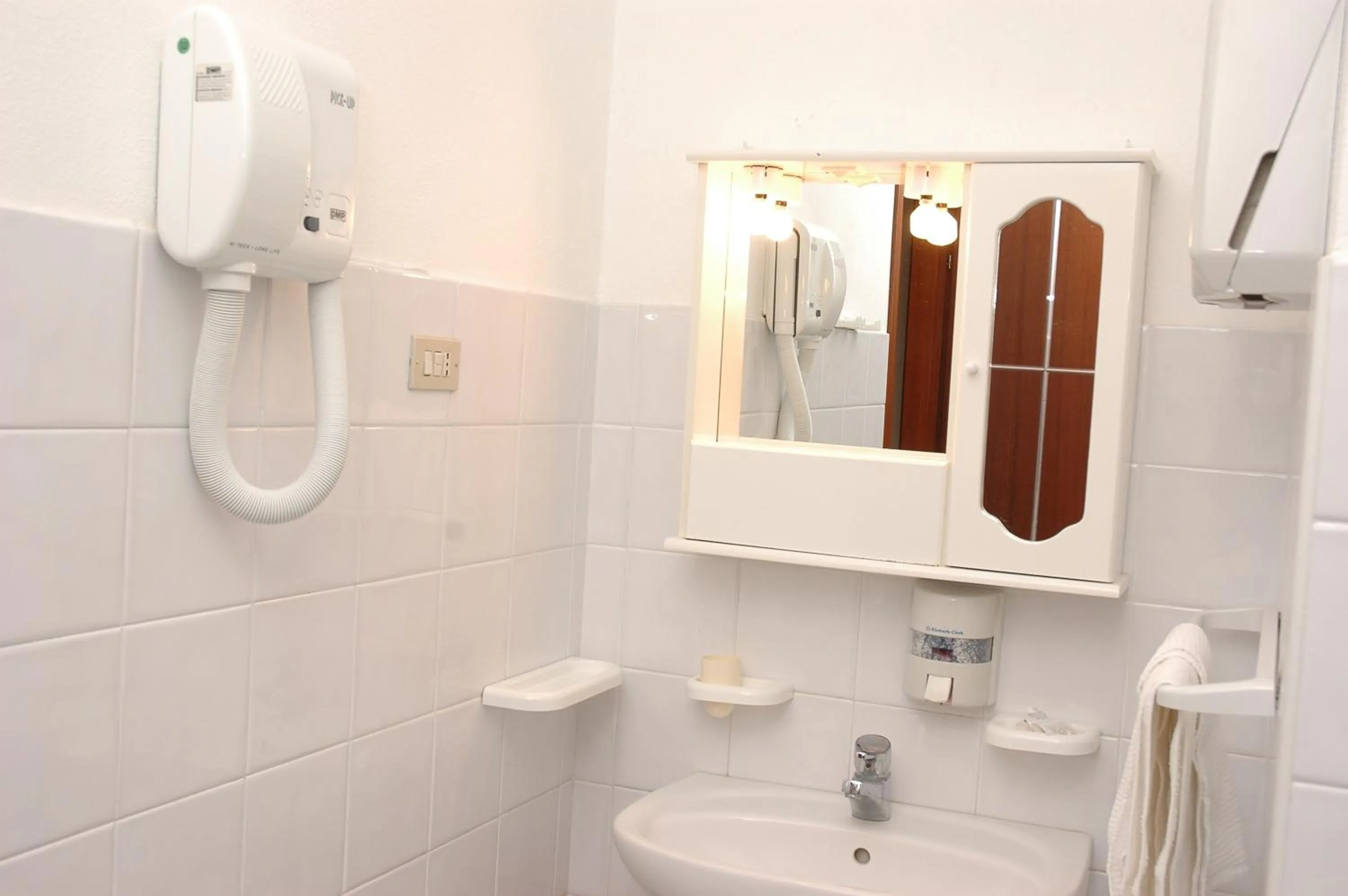 Bathroom in Hotel Ristorante SUPERSONIK