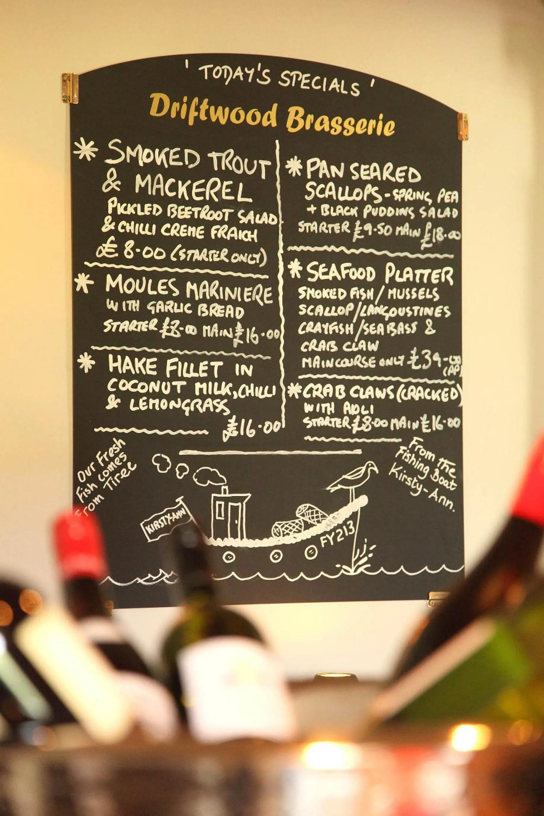 Food in Kilcamb Lodge Hotel