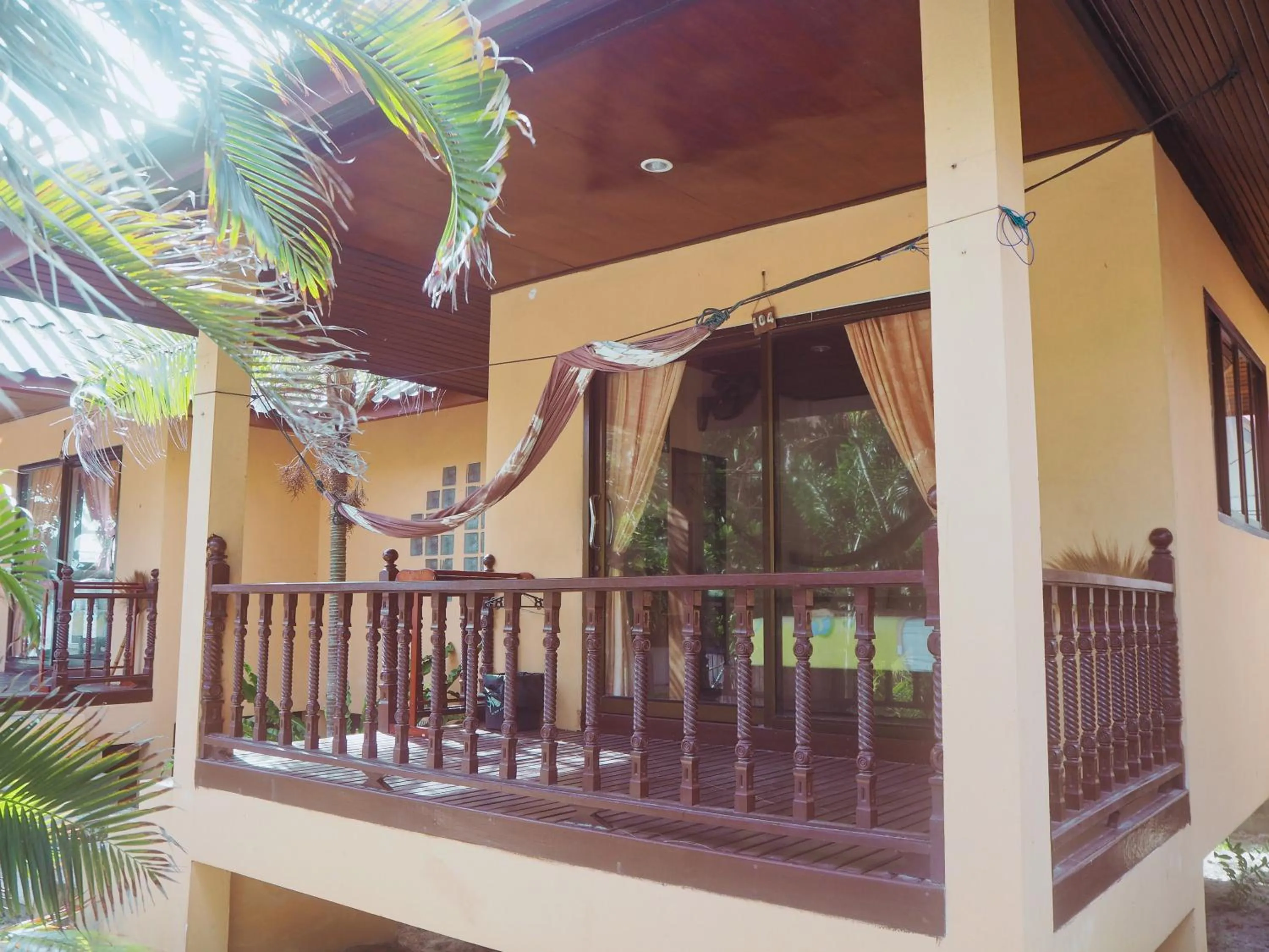 Patio in Silver Sands Resort - Koh Tao