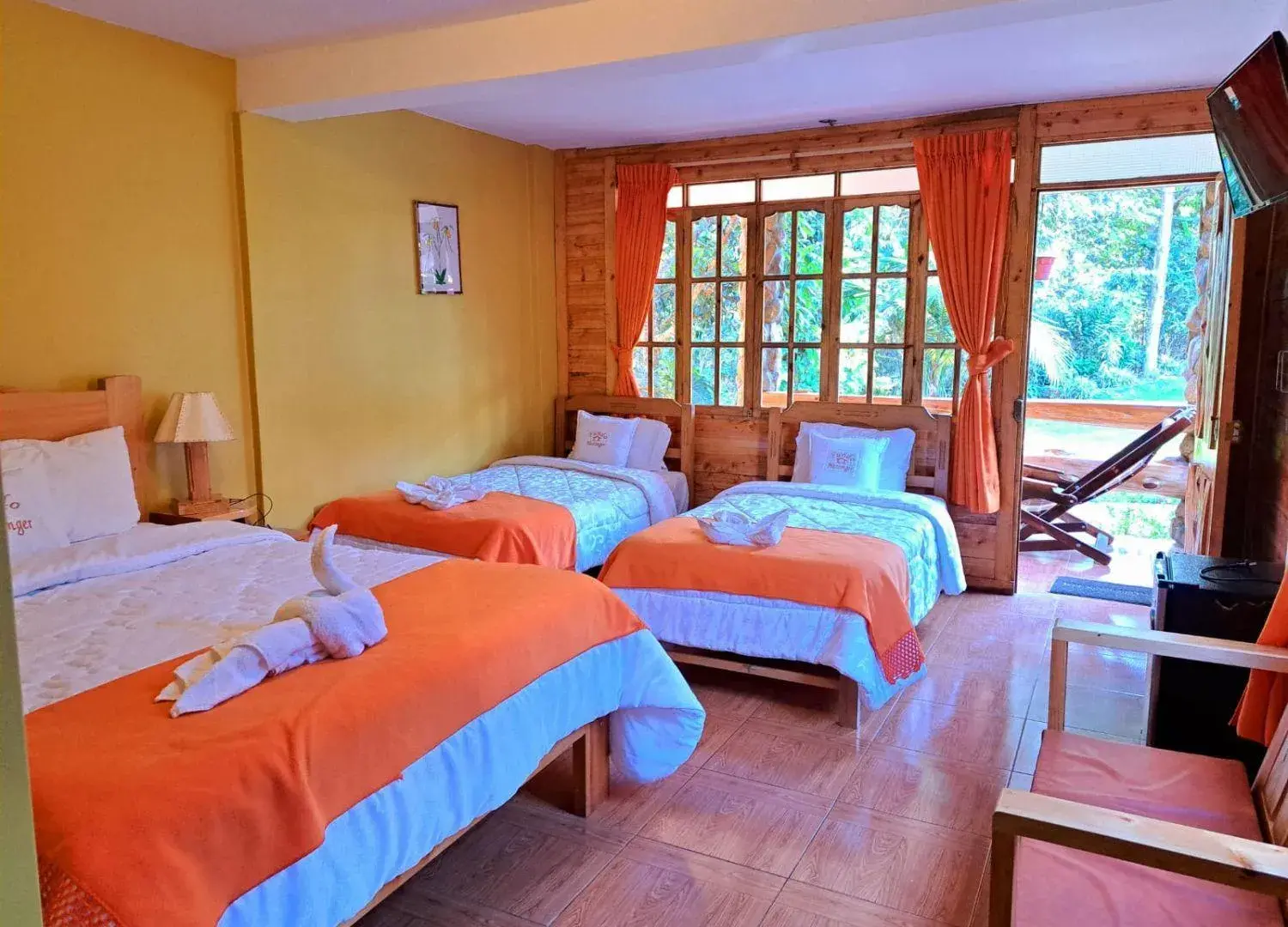 Quadruple Room with Garden View in Fundo Hassinger Quadruple Room with Garden View in Fundo Hassinger