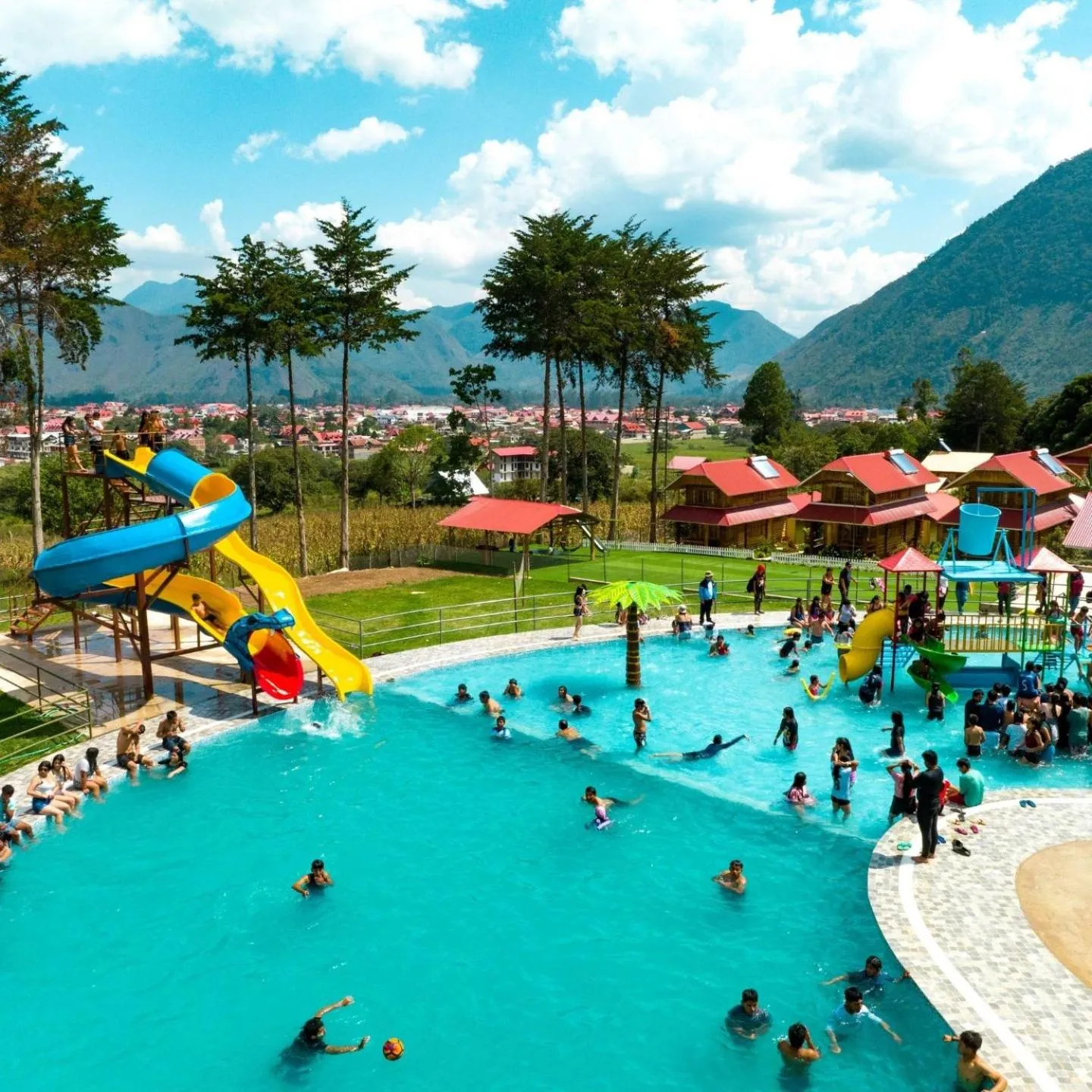 Aqua park in Fundo Hassinger