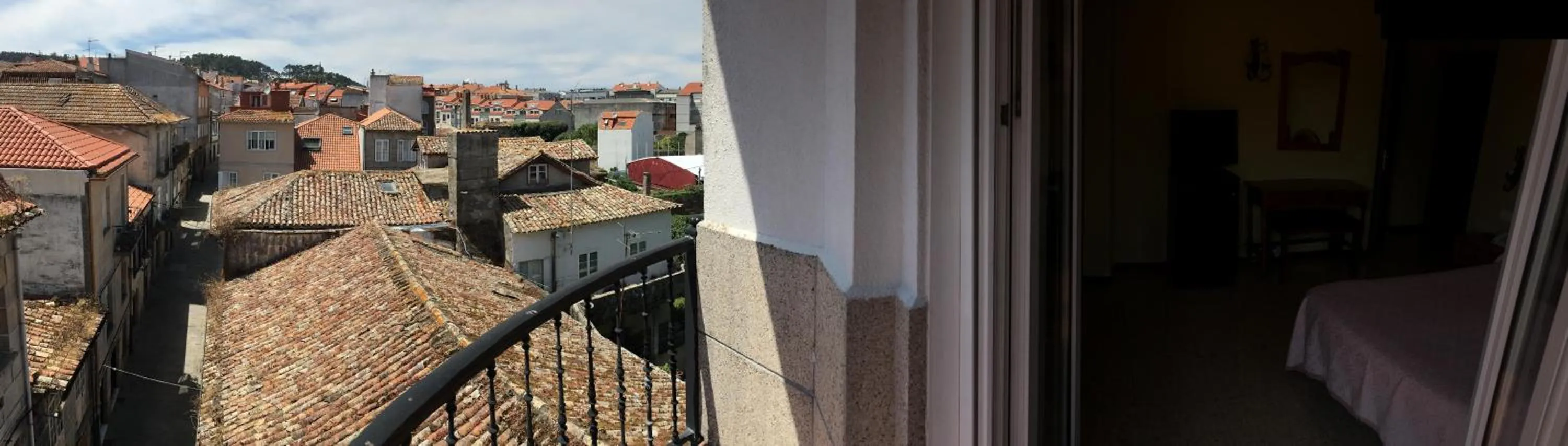 City view in Hotel Bayona