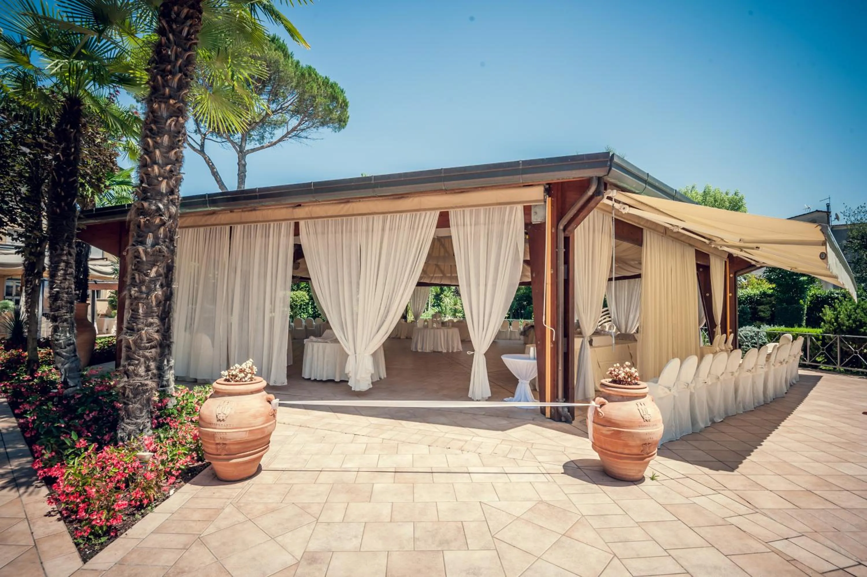 Garden in Hotel Villa Ida