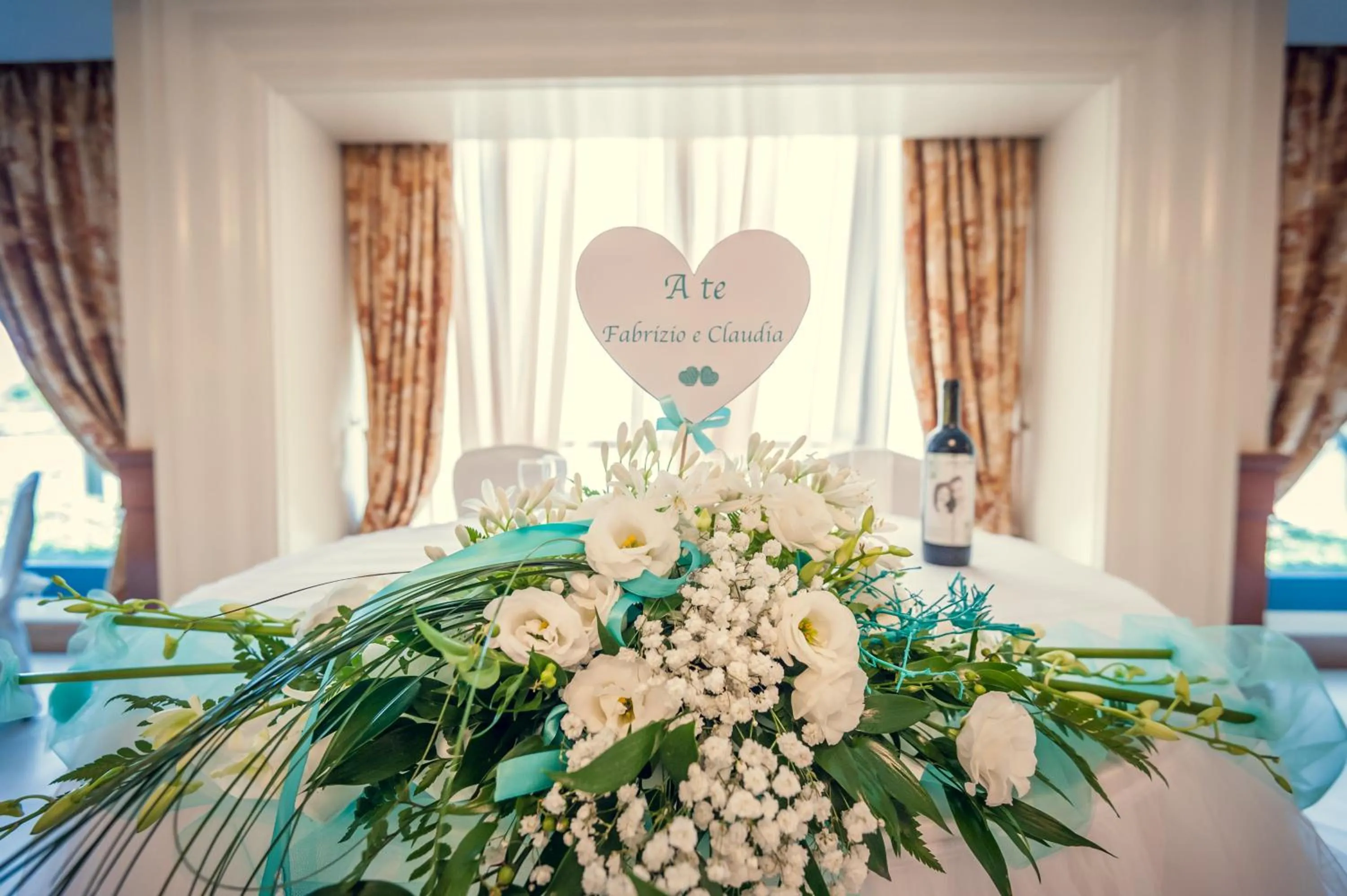 Decorative detail in Hotel Villa Ida