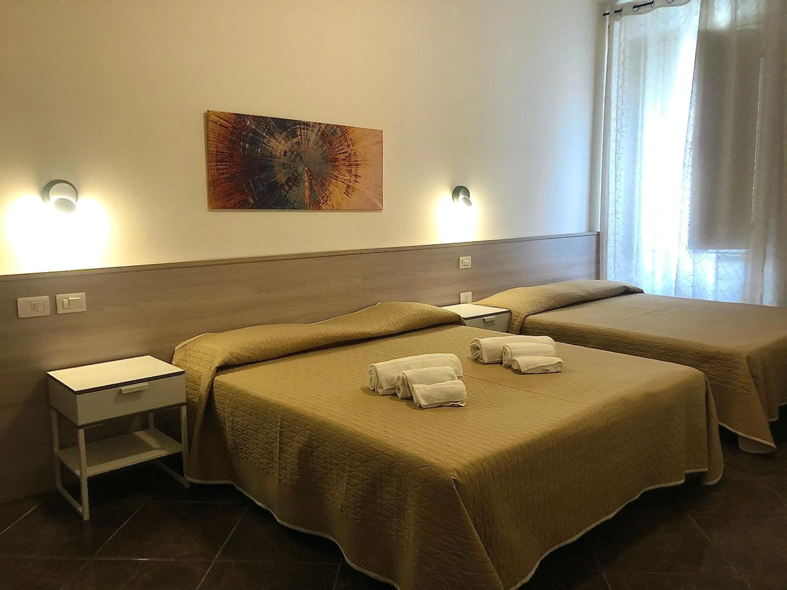 Bed in Hotel Nazionale