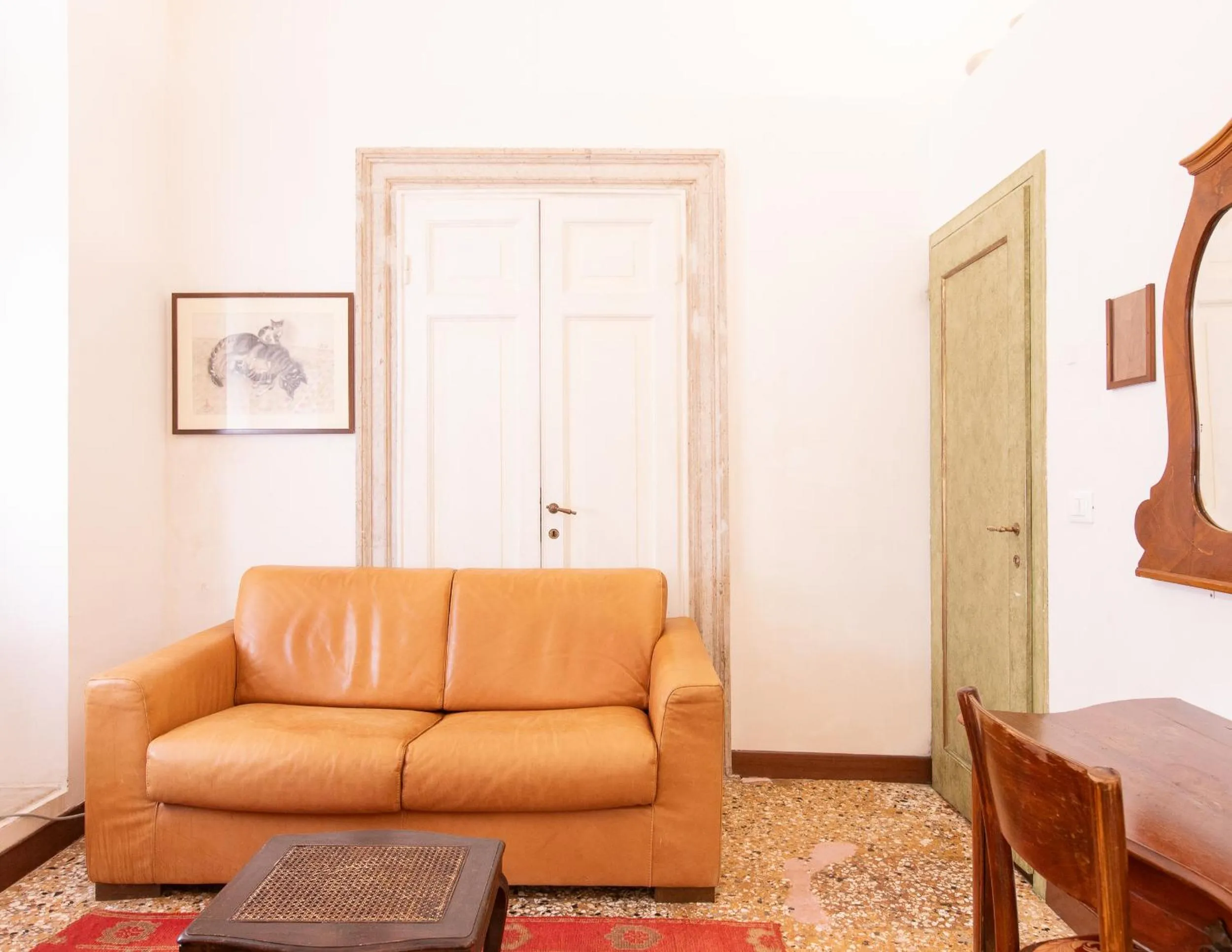 Bedroom in Palazzetto Pisani Grand Canal